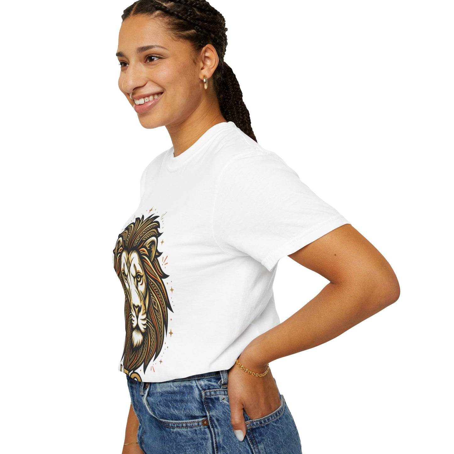 Leo Zodiac Lion T-Shirt — Bold Astrology Graphic Tee