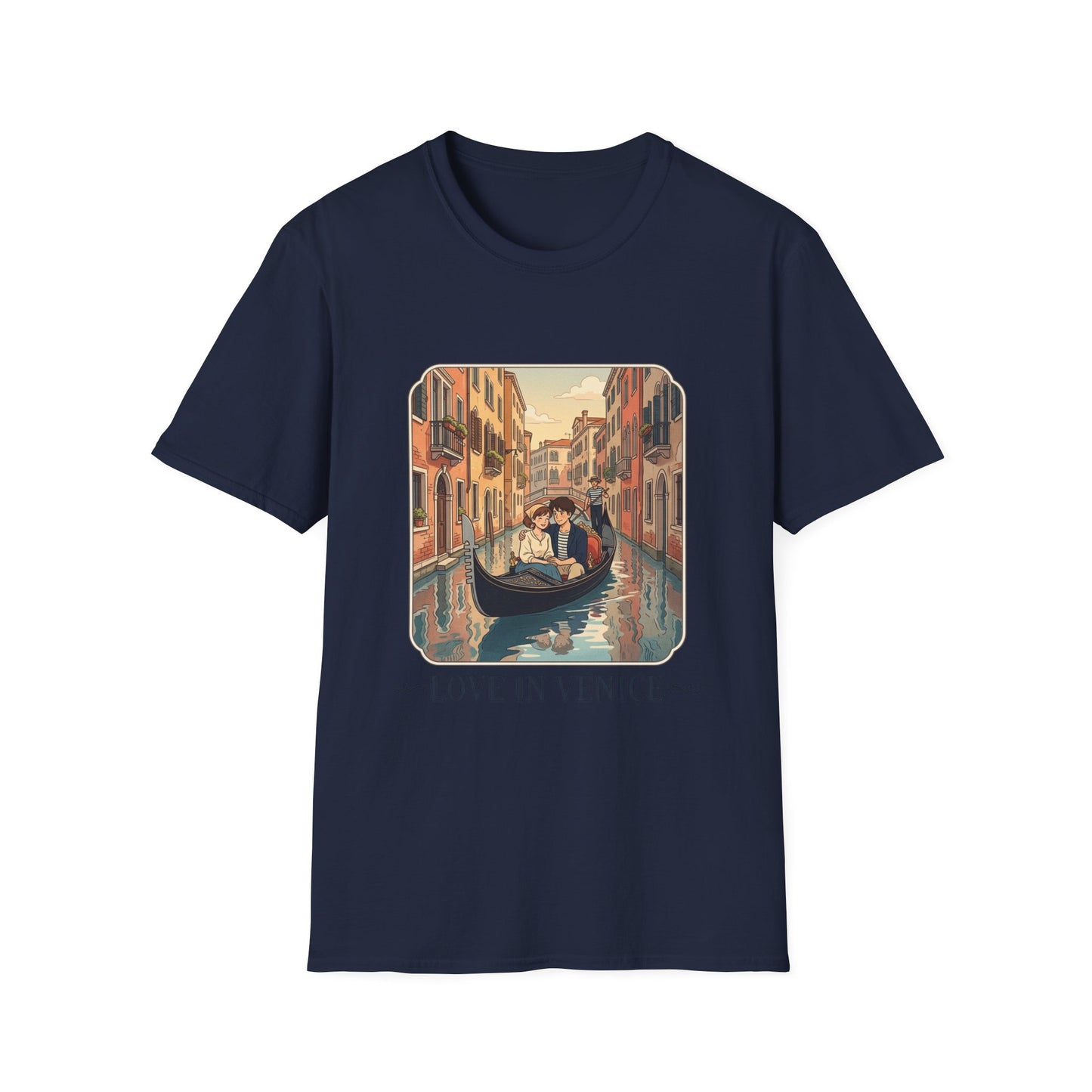 T-Shirt — Love in Venice Gondola Romantic Travel Tee