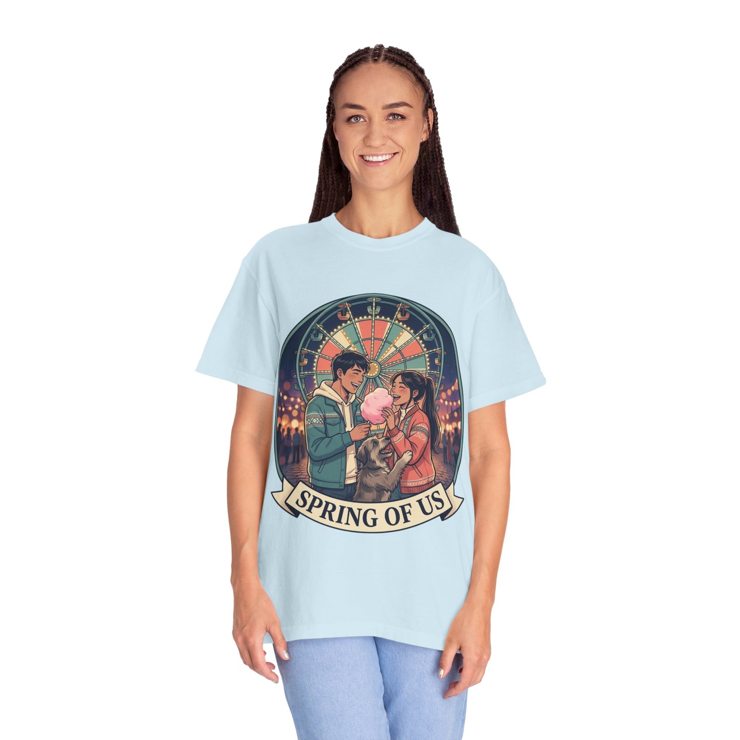 Spring of Us T-Shirt — Romantic Carnival Graphic Tee