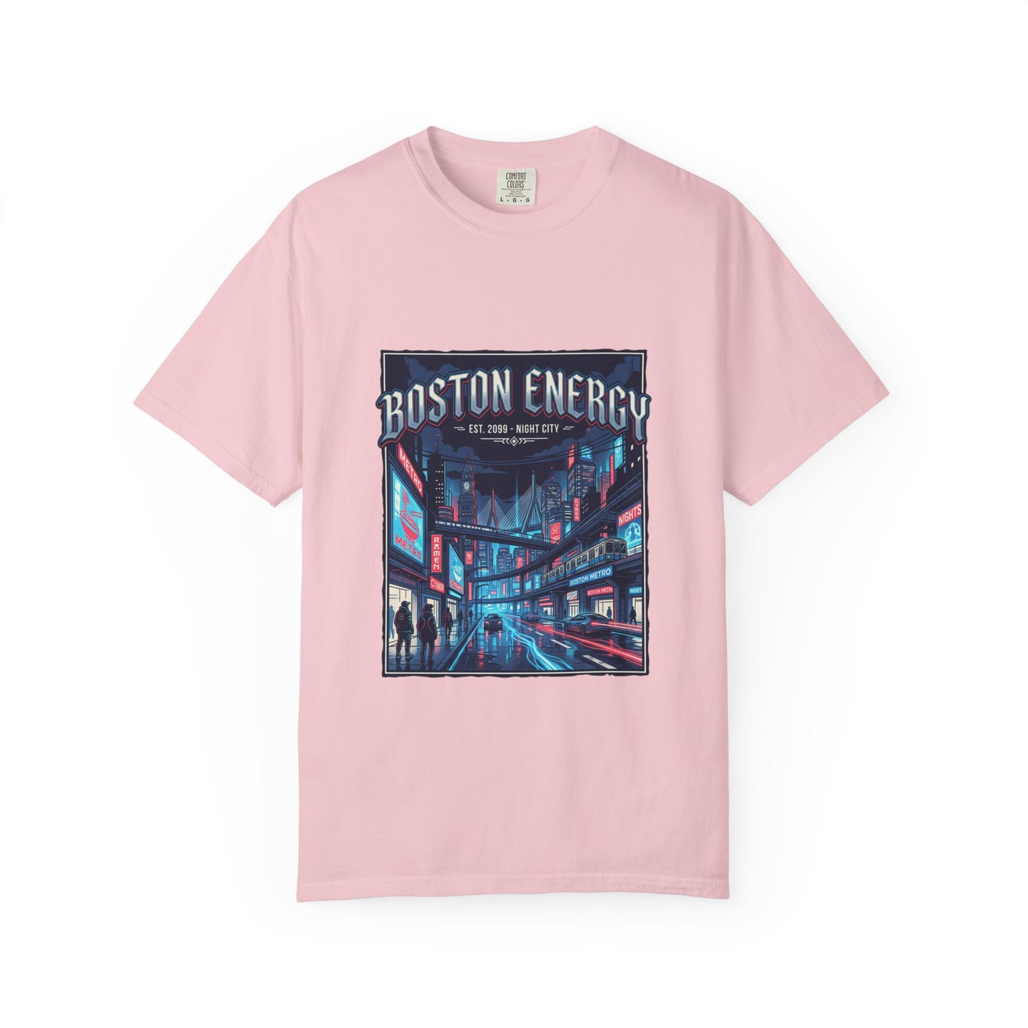 Boston Energy Graphic T-Shirt — Neon City Streetwear