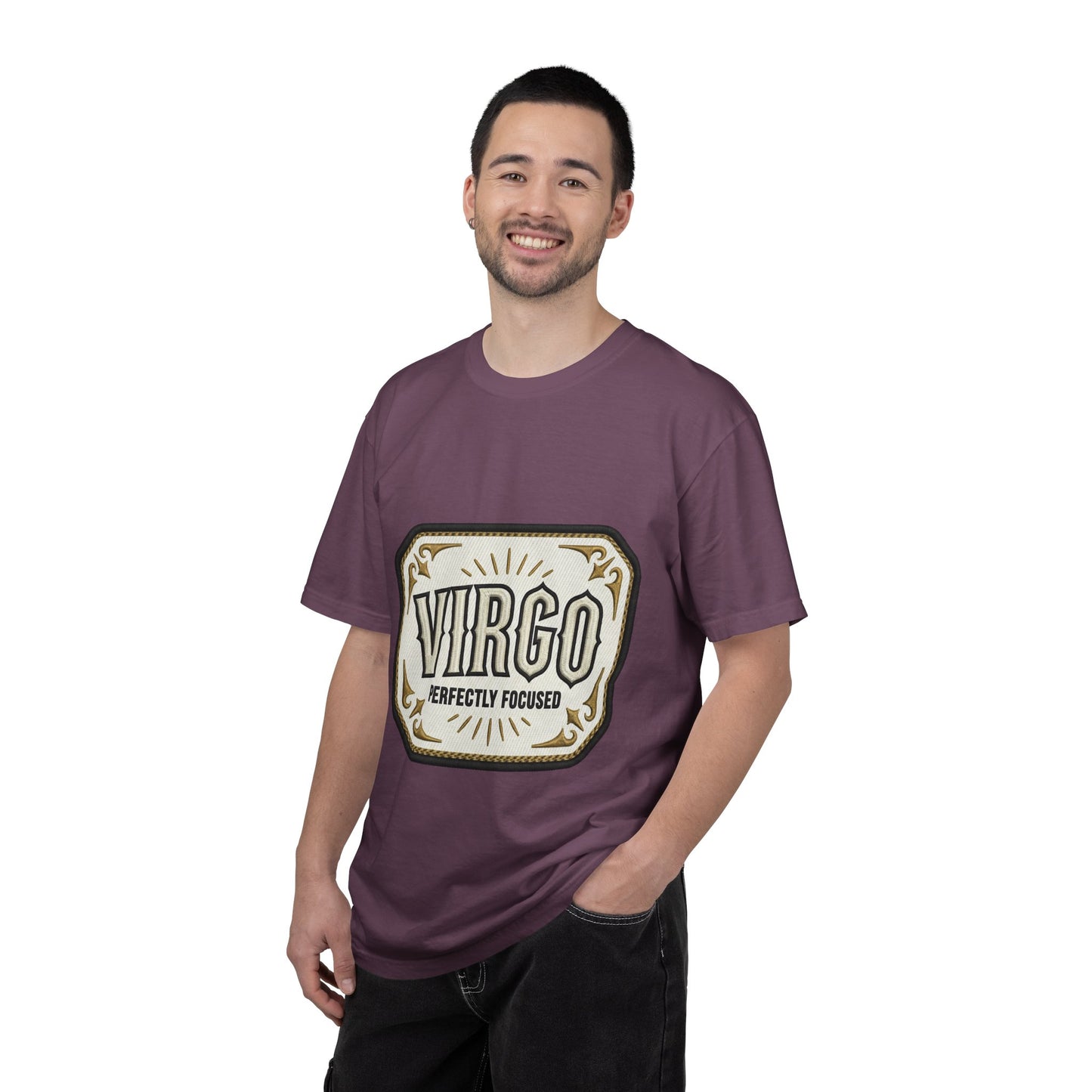 Virgo "Perfectly Focused" Zodiac T-Shirt — Vintage Astrology Tee
