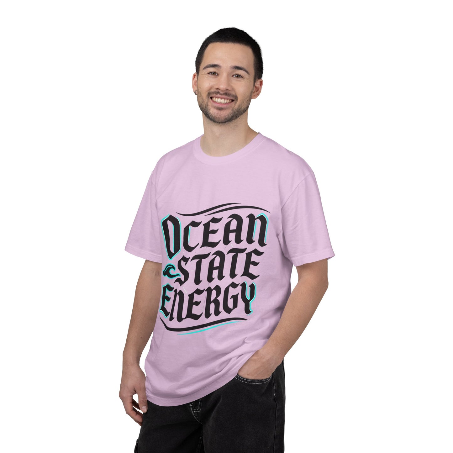 Ocean State Energy T-Shirt — Nautical Script Graphic Tee