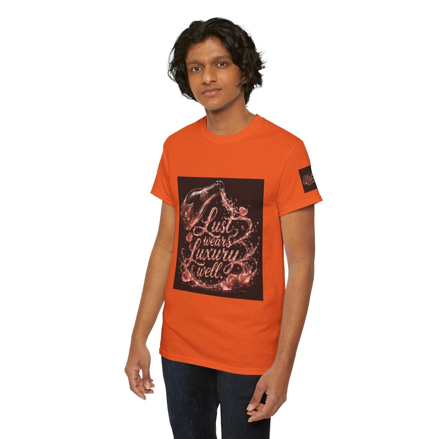 Lust Treats Luxury Well T-Shirt – Vintage Script Graphic Tee
