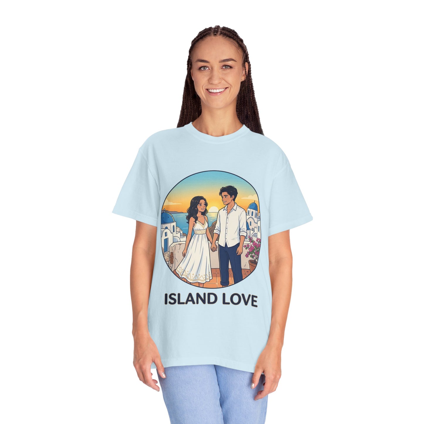 Island Love T-Shirt — Romantic Couples Vacation Tee