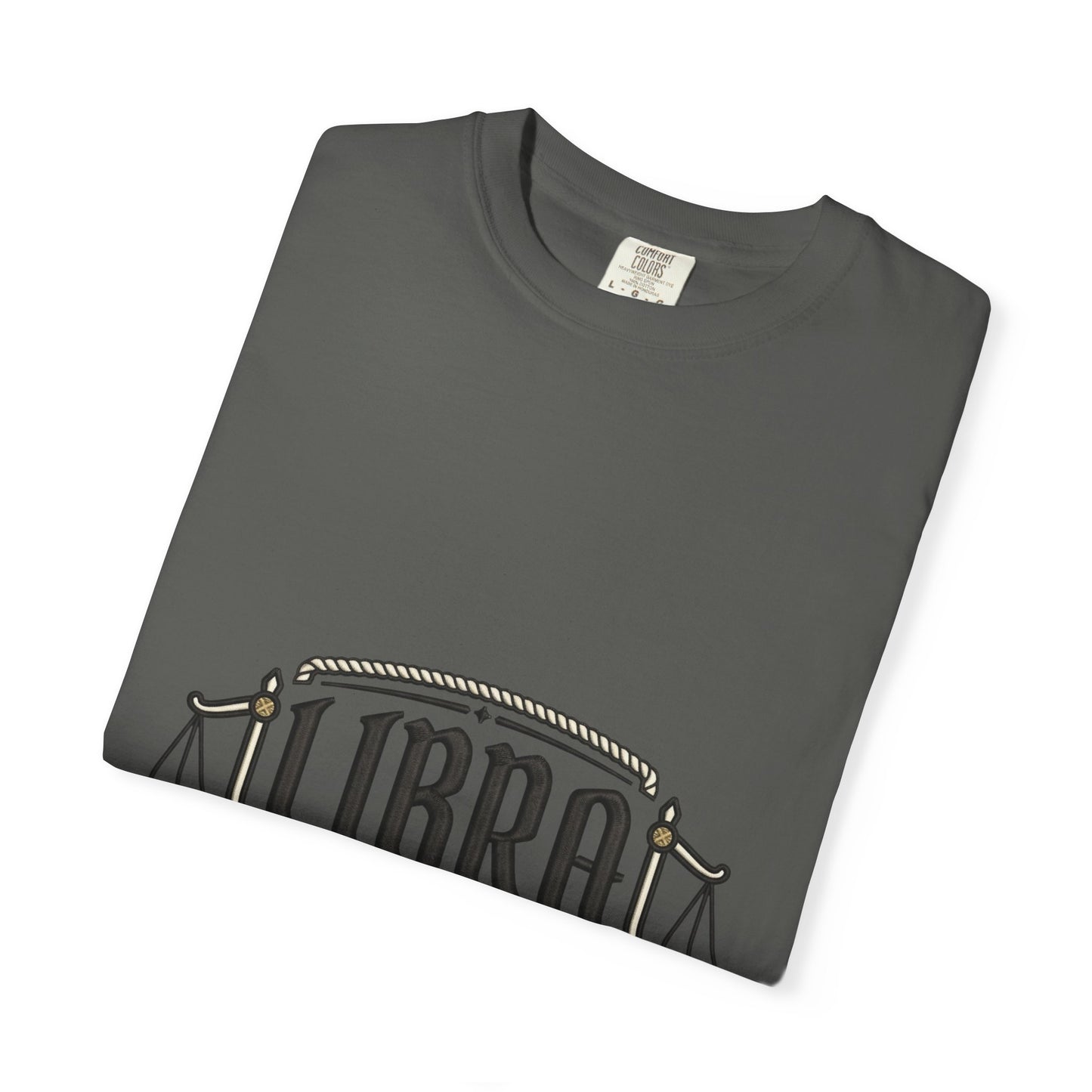Libra Zodiac T-Shirt — "Balance Everything" Scales Design