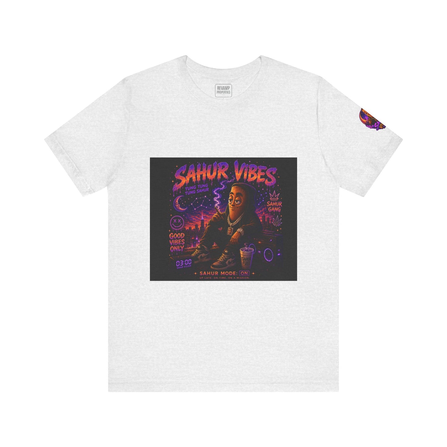 Tung Tung Tung Sahur SOLO Night Smoke DOLO Tee — Urban Chill Cartoon Design