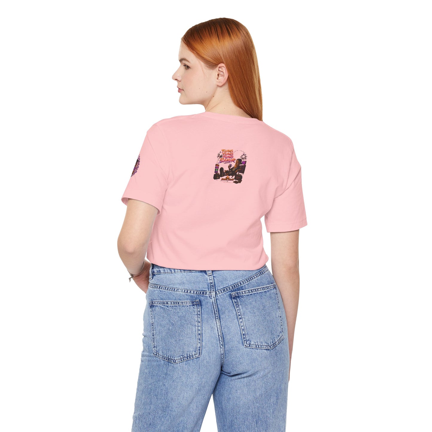 Tung Tung Tung Sahur Laid-Back Nightlife Graphic Tee — "Things Take Time" Urban Cartoon Design