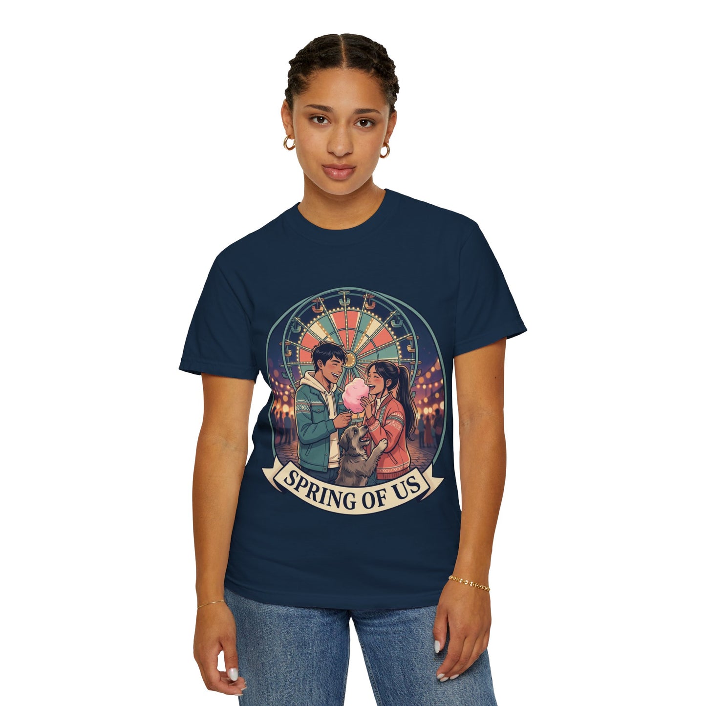 Spring of Us T-Shirt — Romantic Carnival Graphic Tee