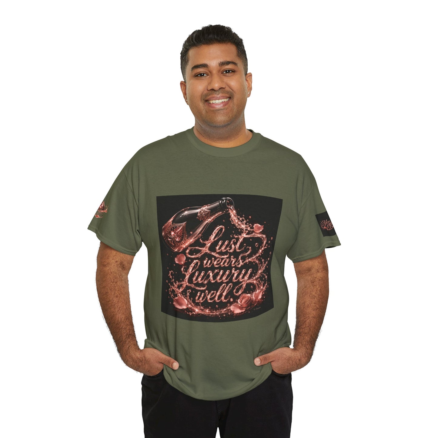 Lust Treats Luxury Well T-Shirt – Vintage Script Graphic Tee