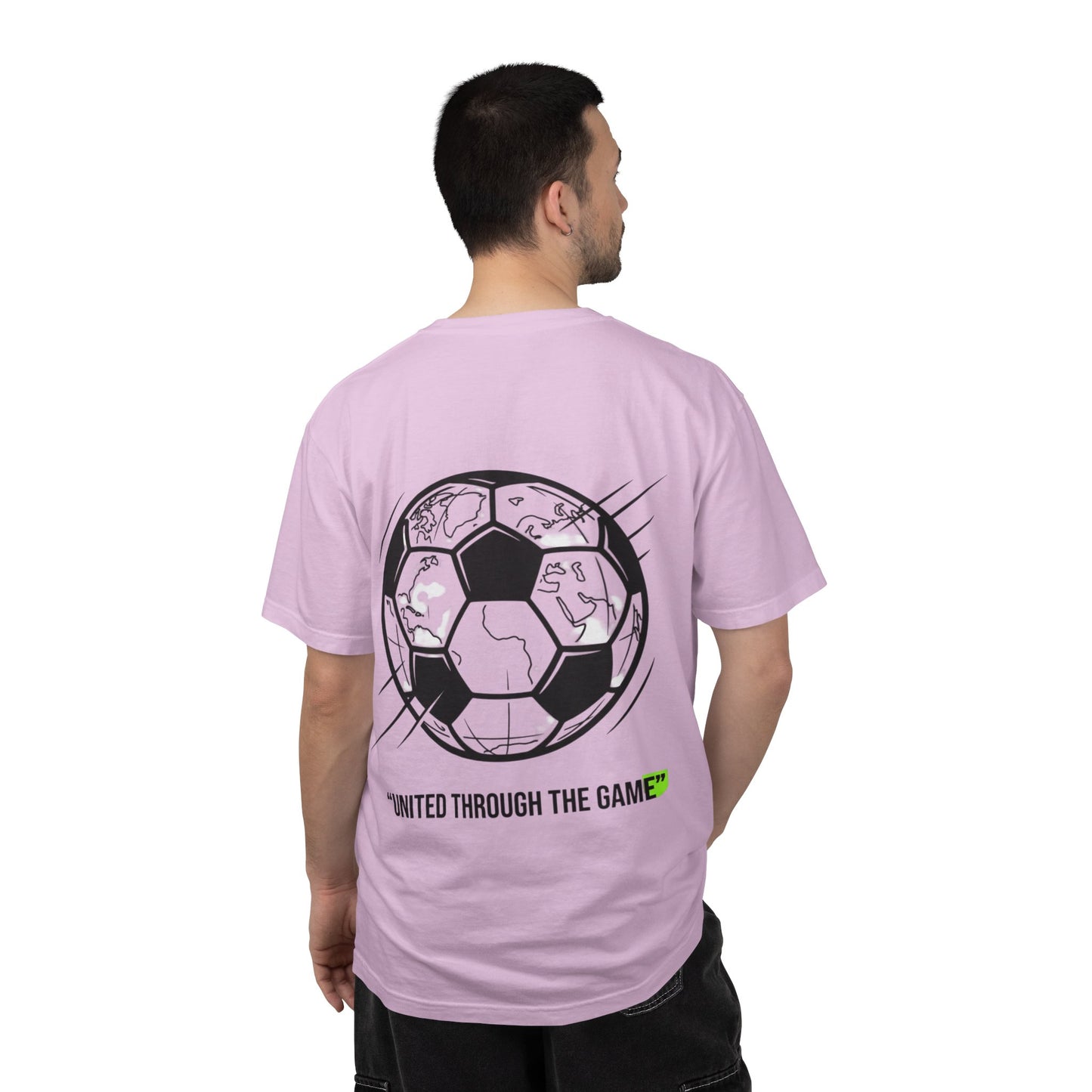 Soccer Unity T-Shirt — "United Through the Game" Graphic Tee