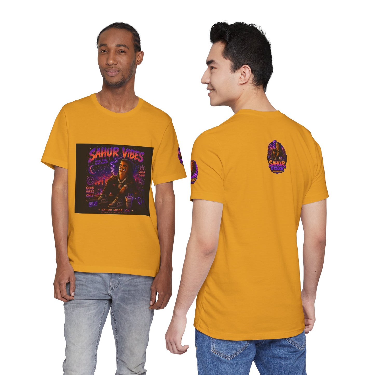 Tung Tung Tung Sahur SOLO Night Smoke DOLO Tee — Urban Chill Cartoon Design