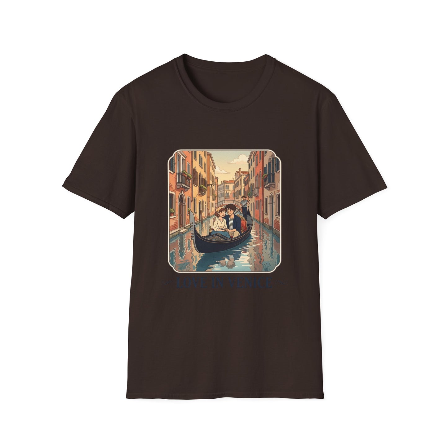 T-Shirt — Love in Venice Gondola Romantic Travel Tee