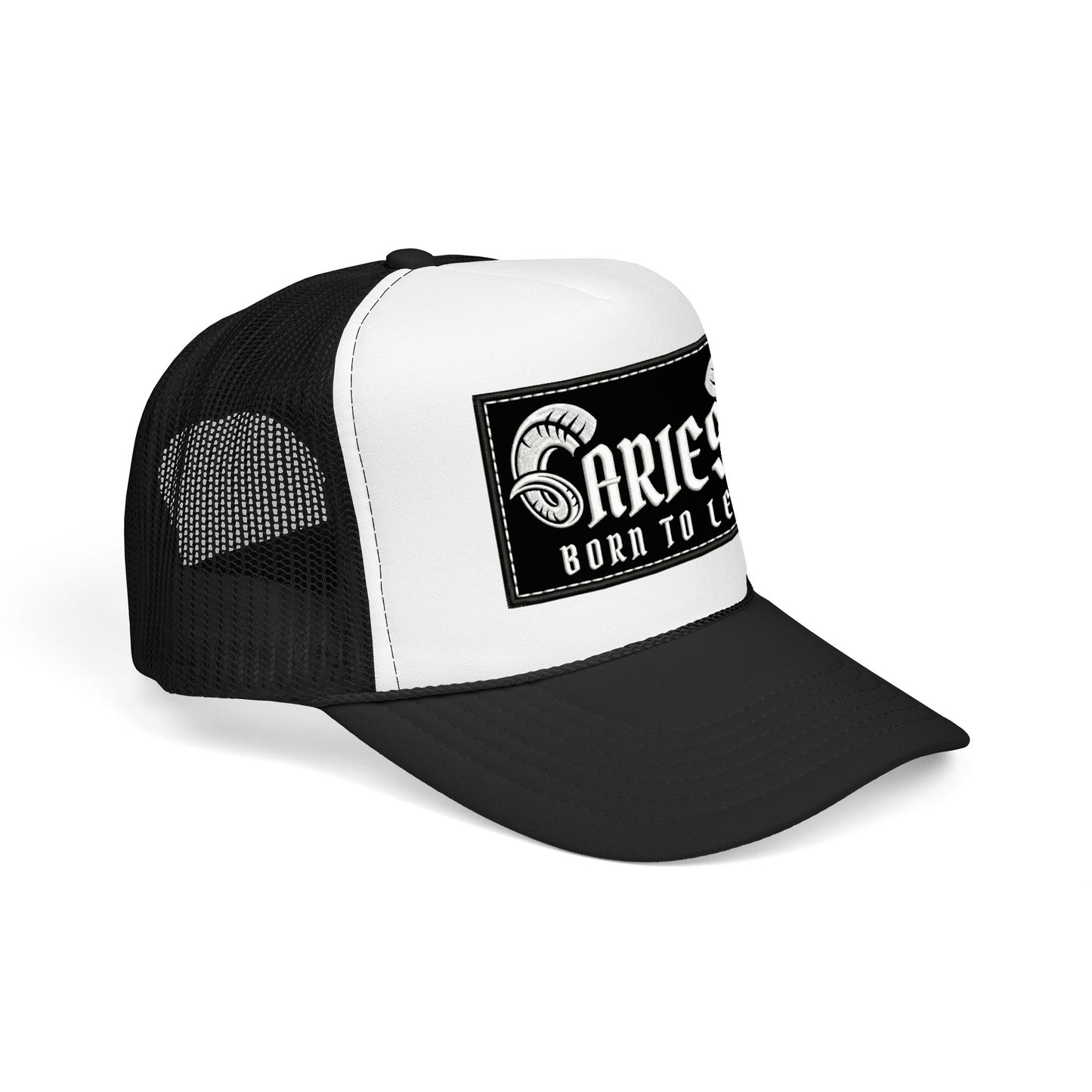 Trucker Hat - Aries 'Born to Lead' Zodiac Cap