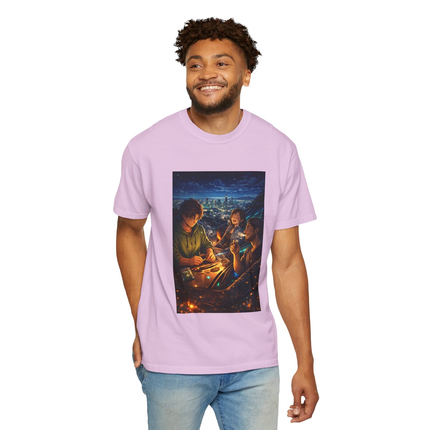 ROAD TRIP SMOKE SESSION-Unisex Garment-Dyed T-shirt