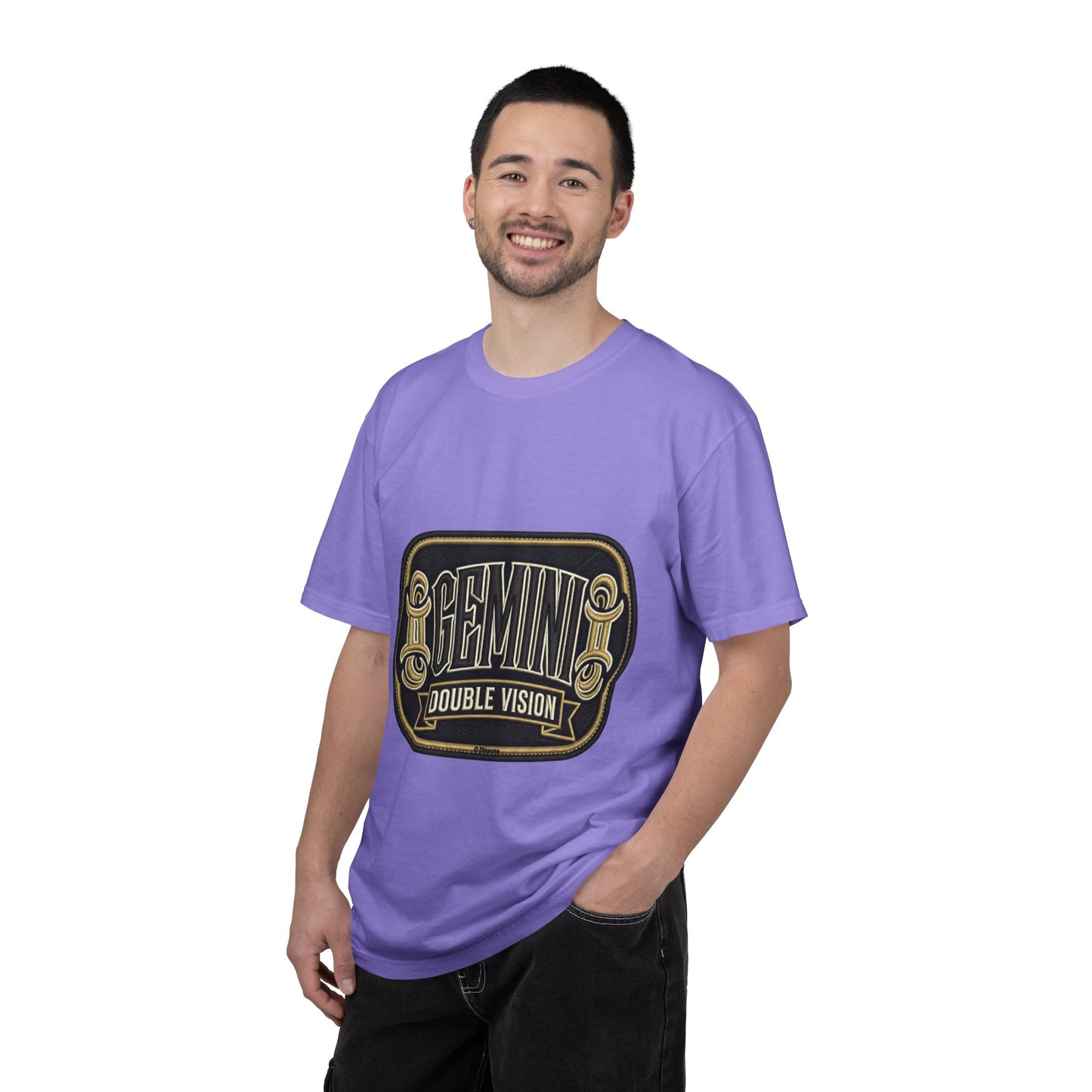 Gemini Double Vision T-Shirt — Zodiac Twin Graphic Tee