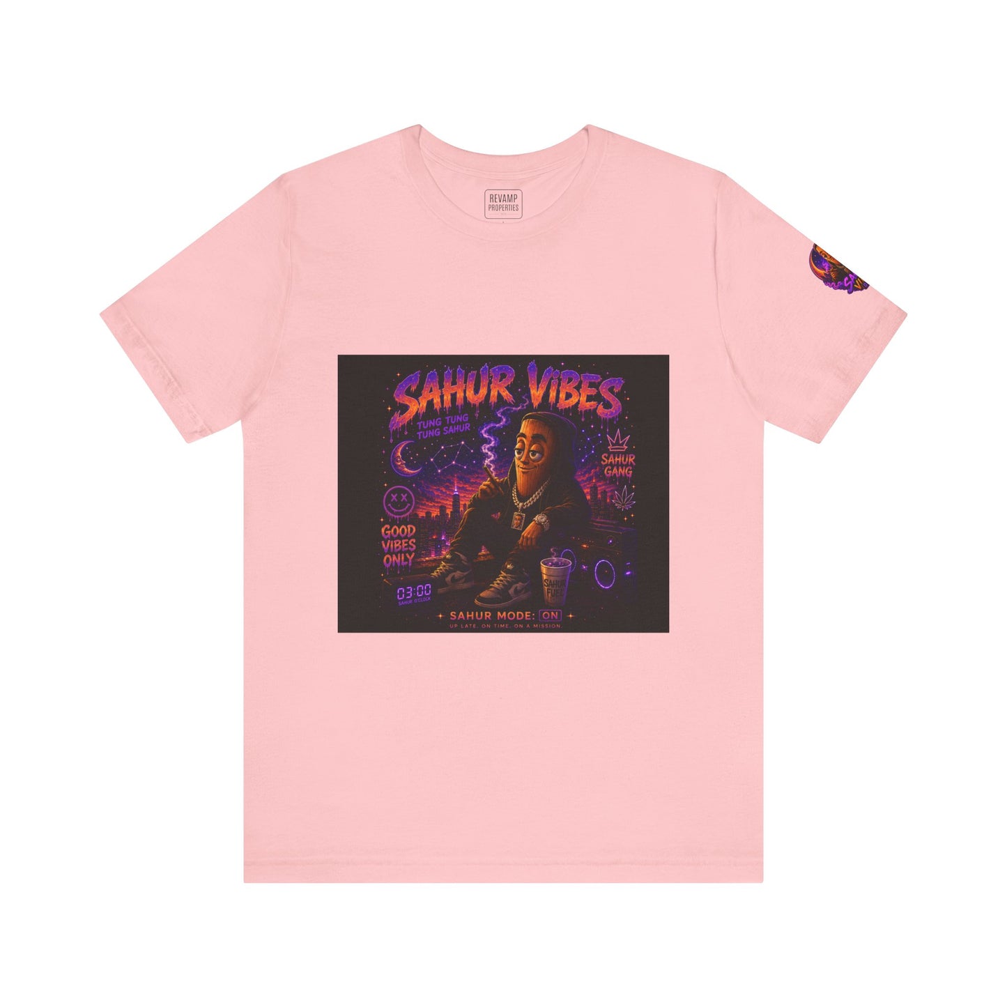 Tung Tung Tung Sahur SOLO Night Smoke DOLO Tee — Urban Chill Cartoon Design