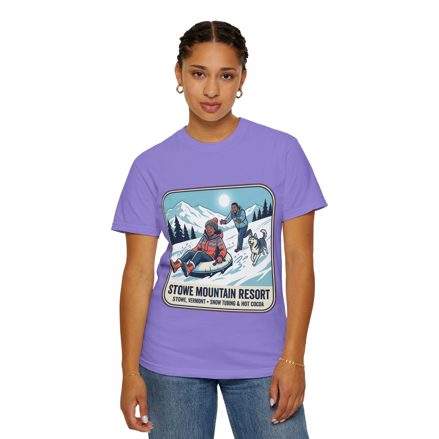 Stowe Mountain Resort Snow Tubing T-Shirt