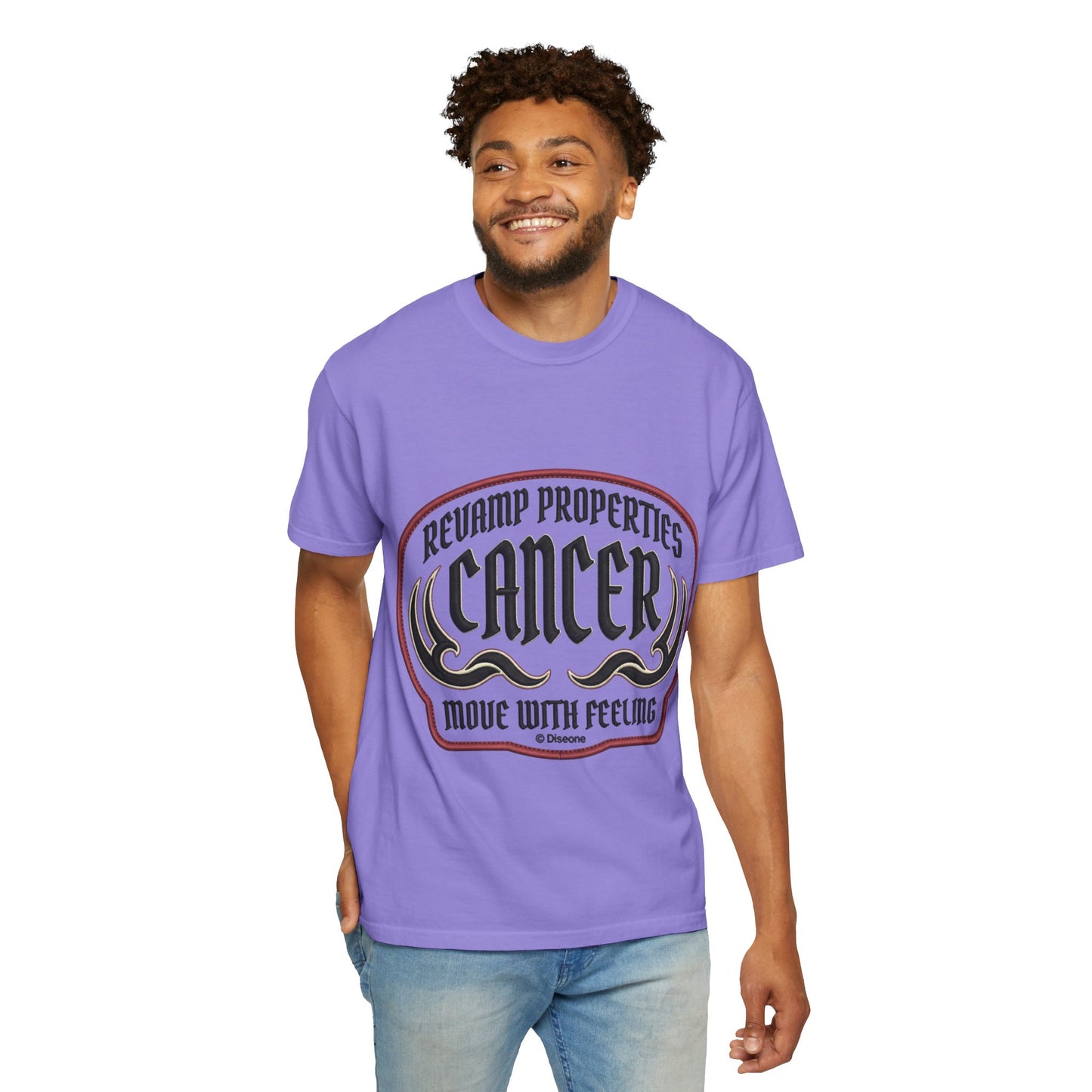 Cancer Zodiac T-Shirt — 'Move With Feeling' Astrology Tee