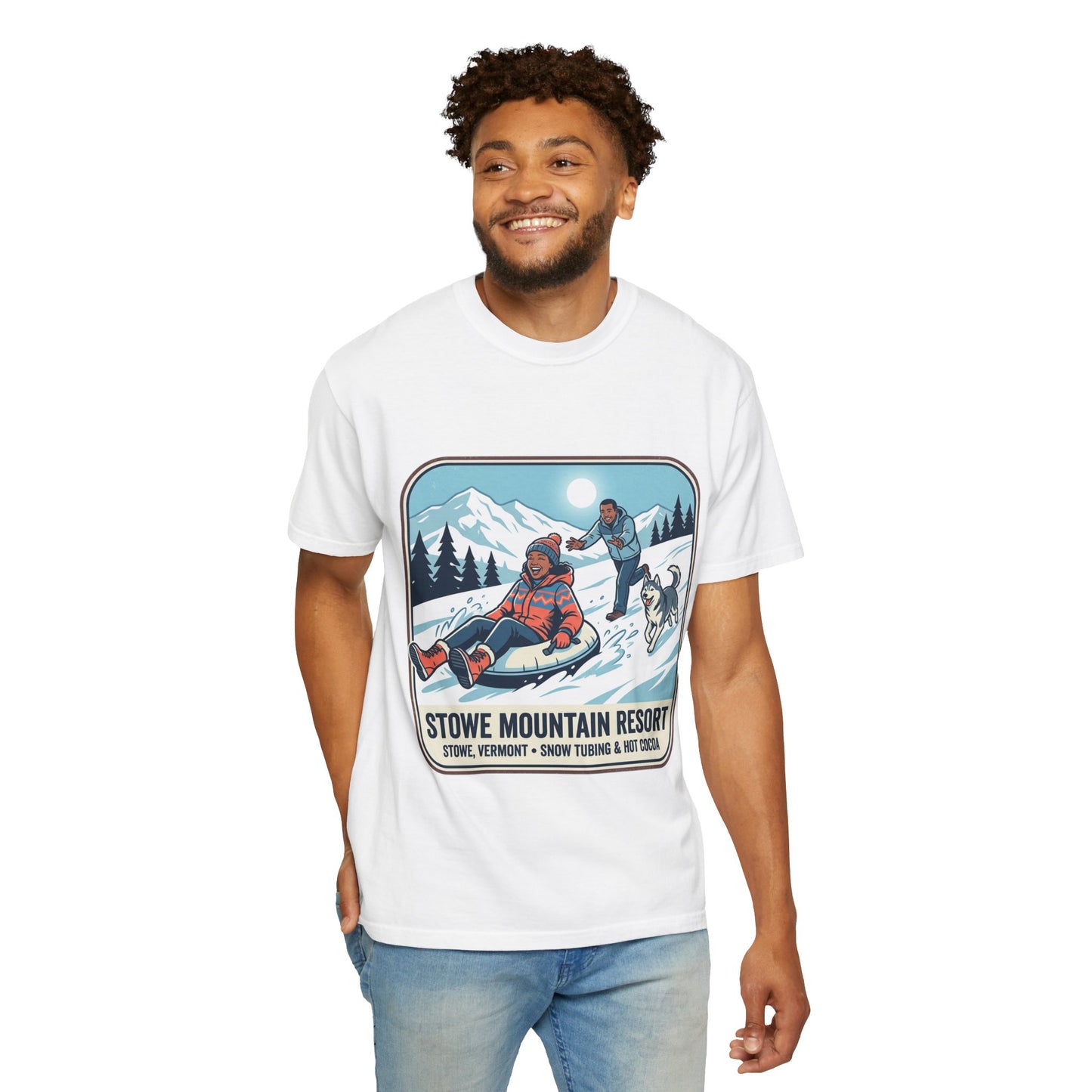 Stowe Mountain Resort Snow Tubing T-Shirt