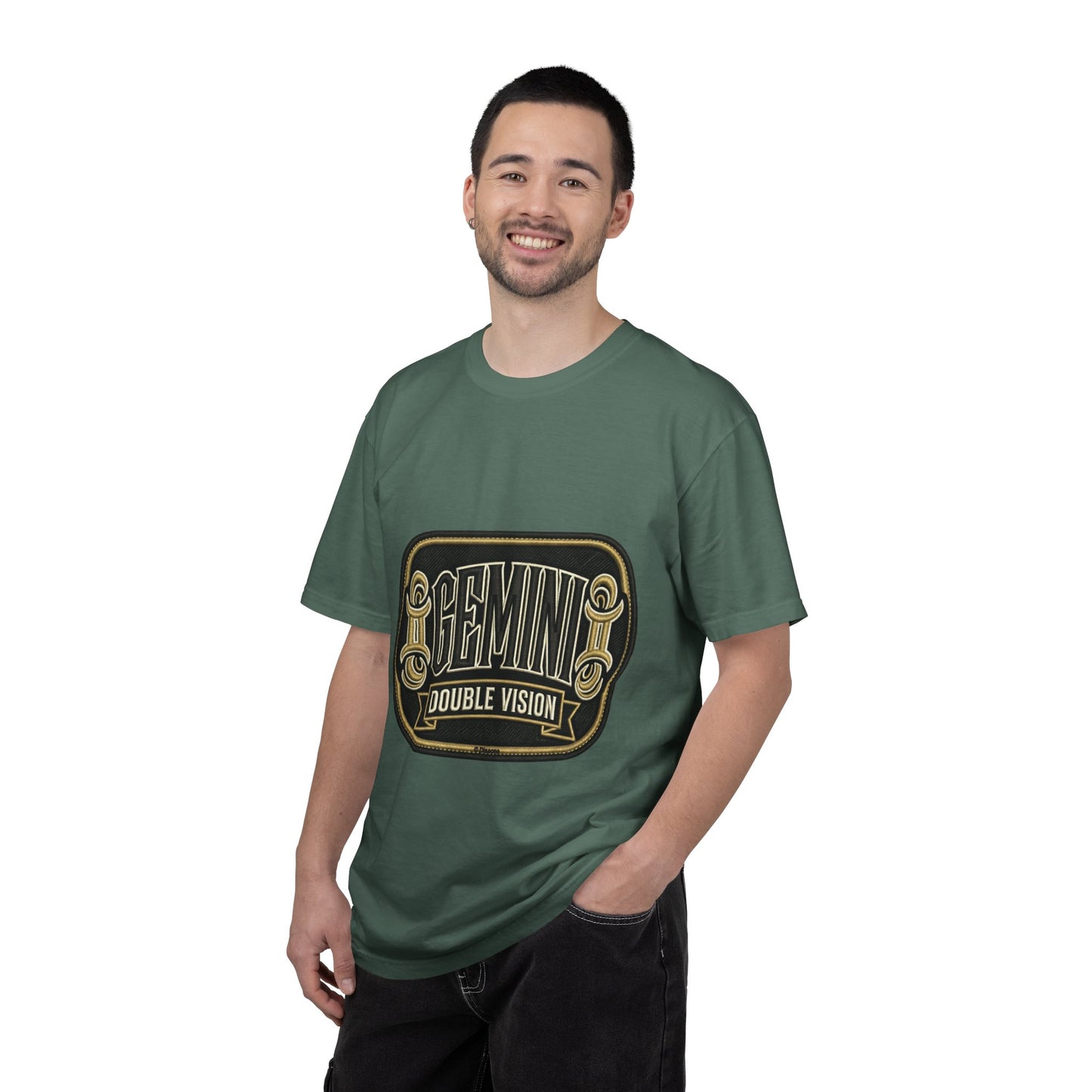 Gemini Double Vision T-Shirt — Zodiac Twin Graphic Tee