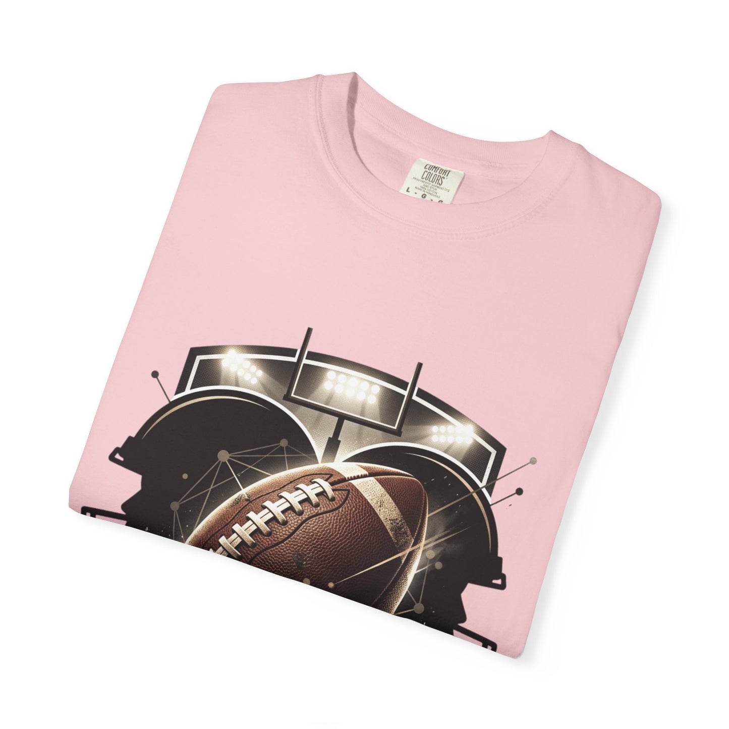 Football T-Shirt — "United Through the Game" Team Spirit Tee