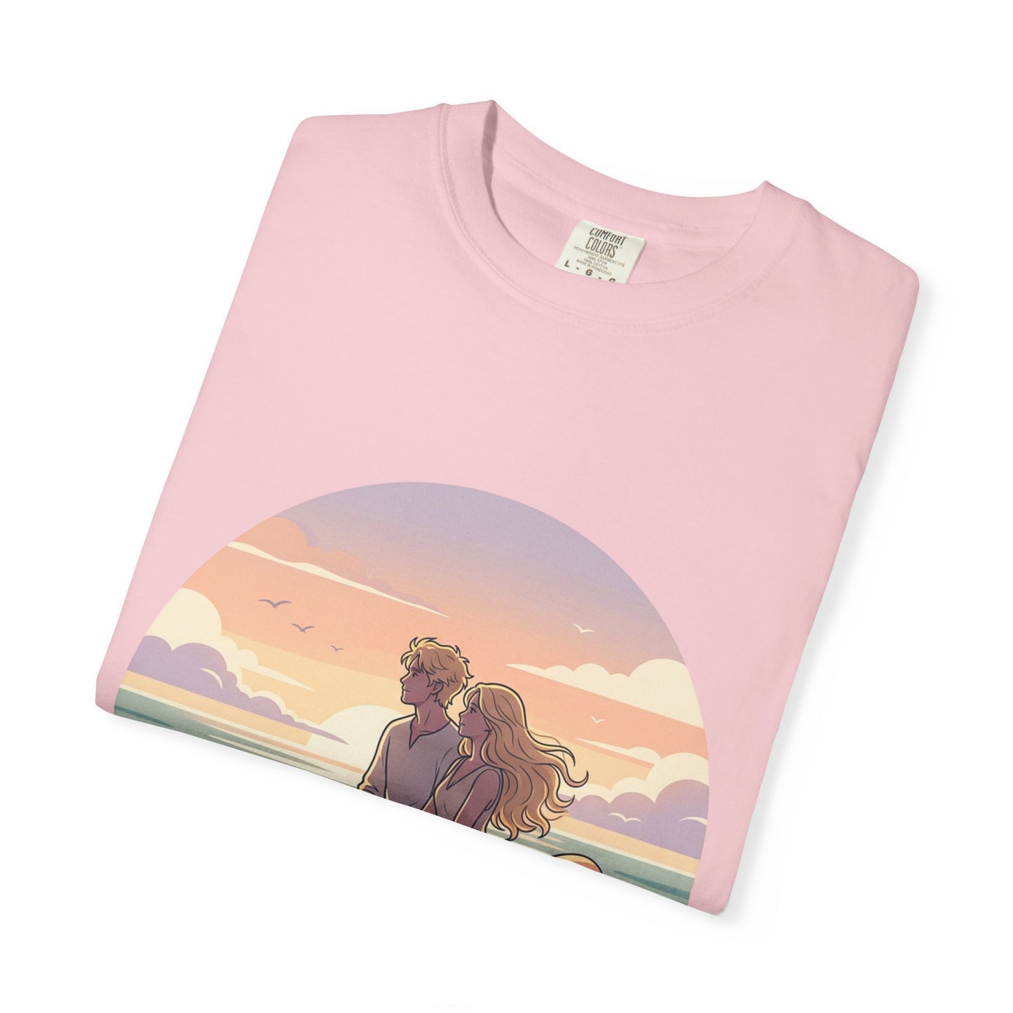 Ocean Sunset Graphic T-Shirt — "The Ocean Already Knows"
