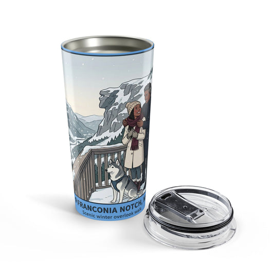 20oz Winter Scenic Tumbler —Travel Cup