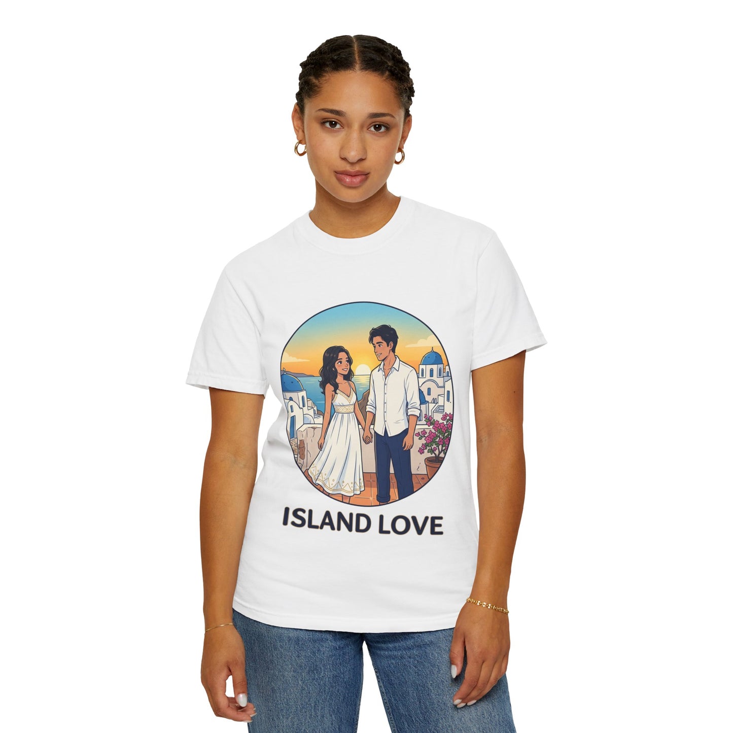 Island Love T-Shirt — Romantic Couples Vacation Tee