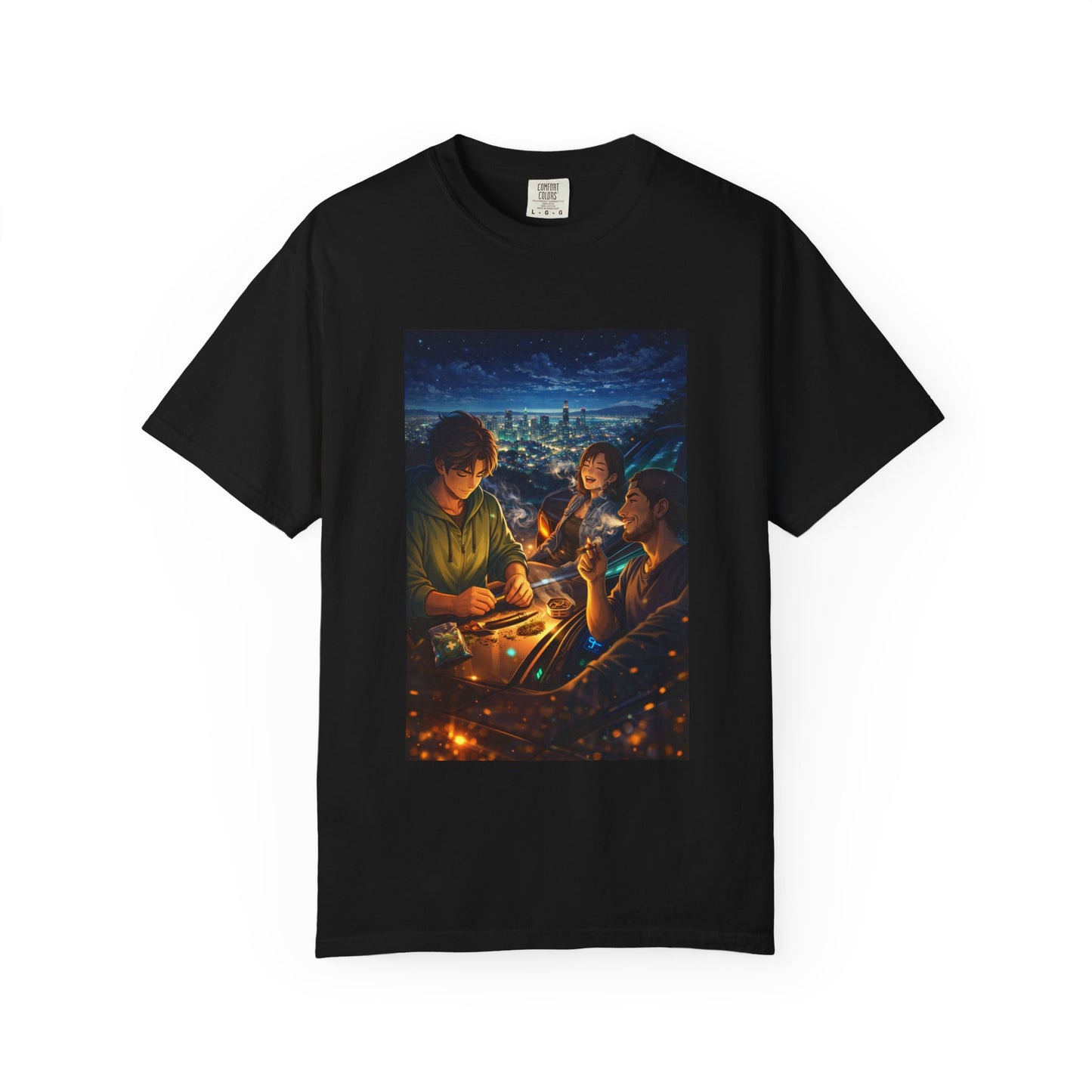 ROAD TRIP SMOKE SESSION-Unisex Garment-Dyed T-shirt