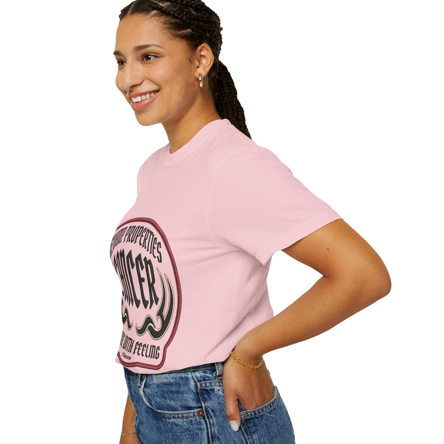 Cancer Zodiac T-Shirt — 'Move With Feeling' Astrology Tee