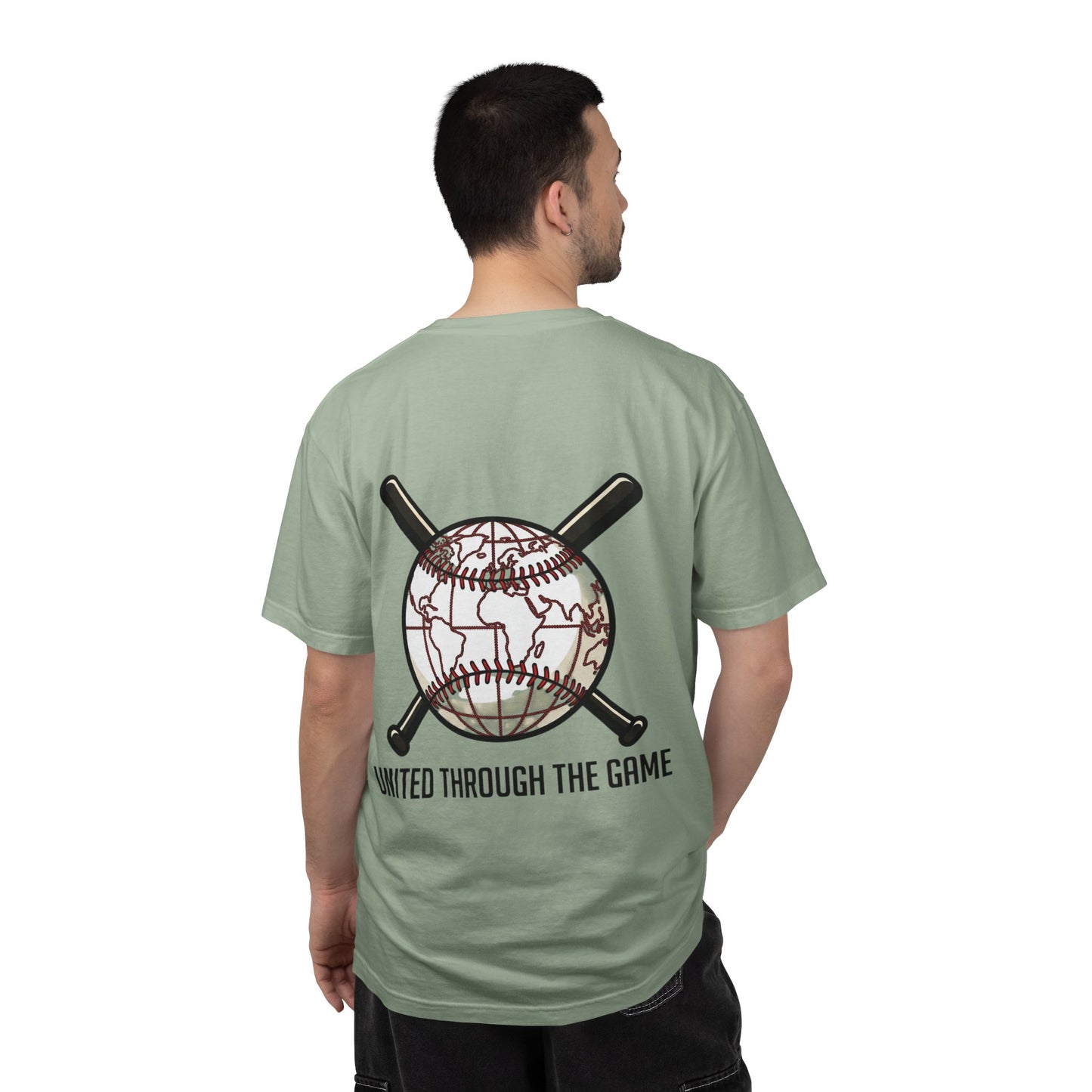Baseball Globe T-Shirt — "United Through The Game"