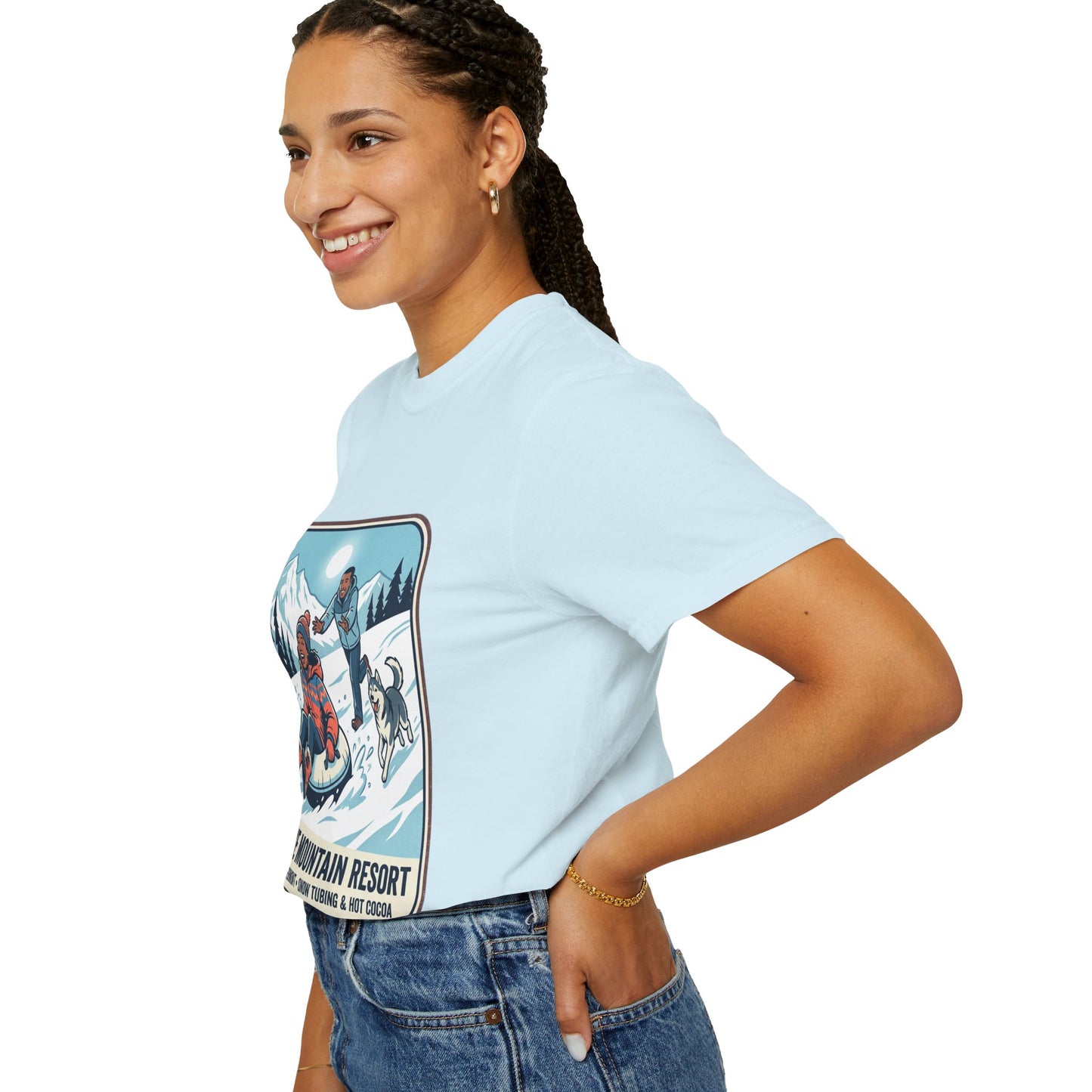 Stowe Mountain Resort Snow Tubing T-Shirt