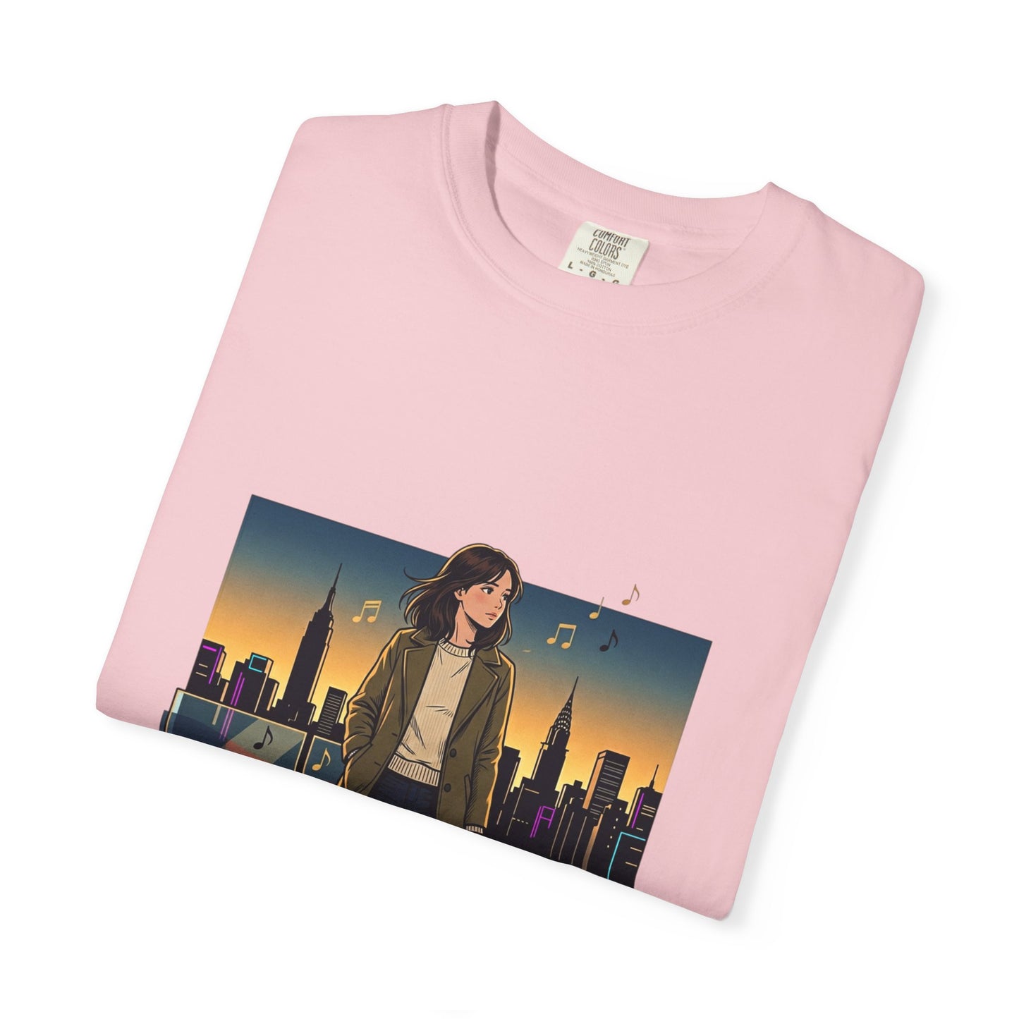 GLOBAL ENERGY: HER CITY, HER STORY— City Sunset Graphic T-Shirt