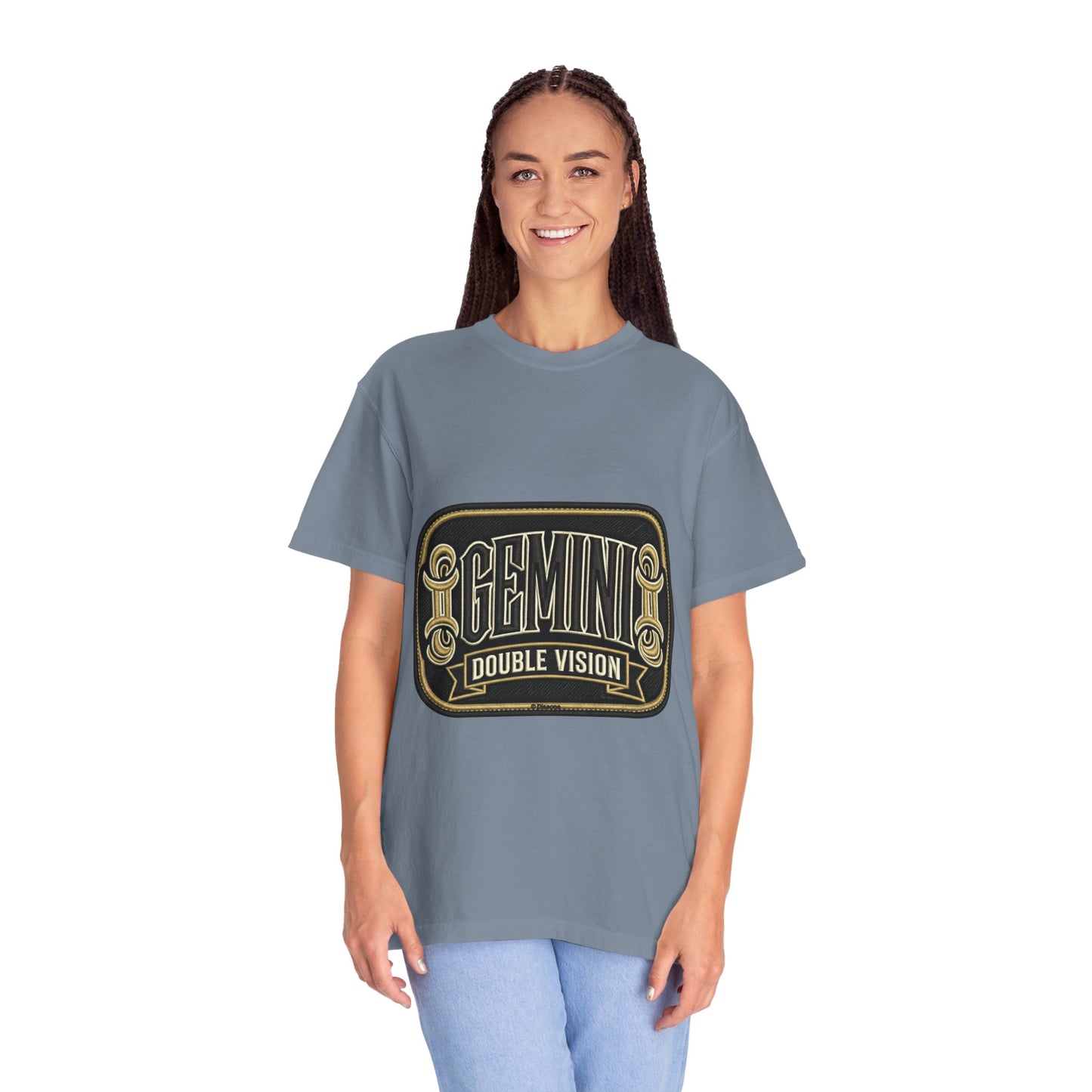 Gemini Double Vision T-Shirt — Zodiac Twin Graphic Tee