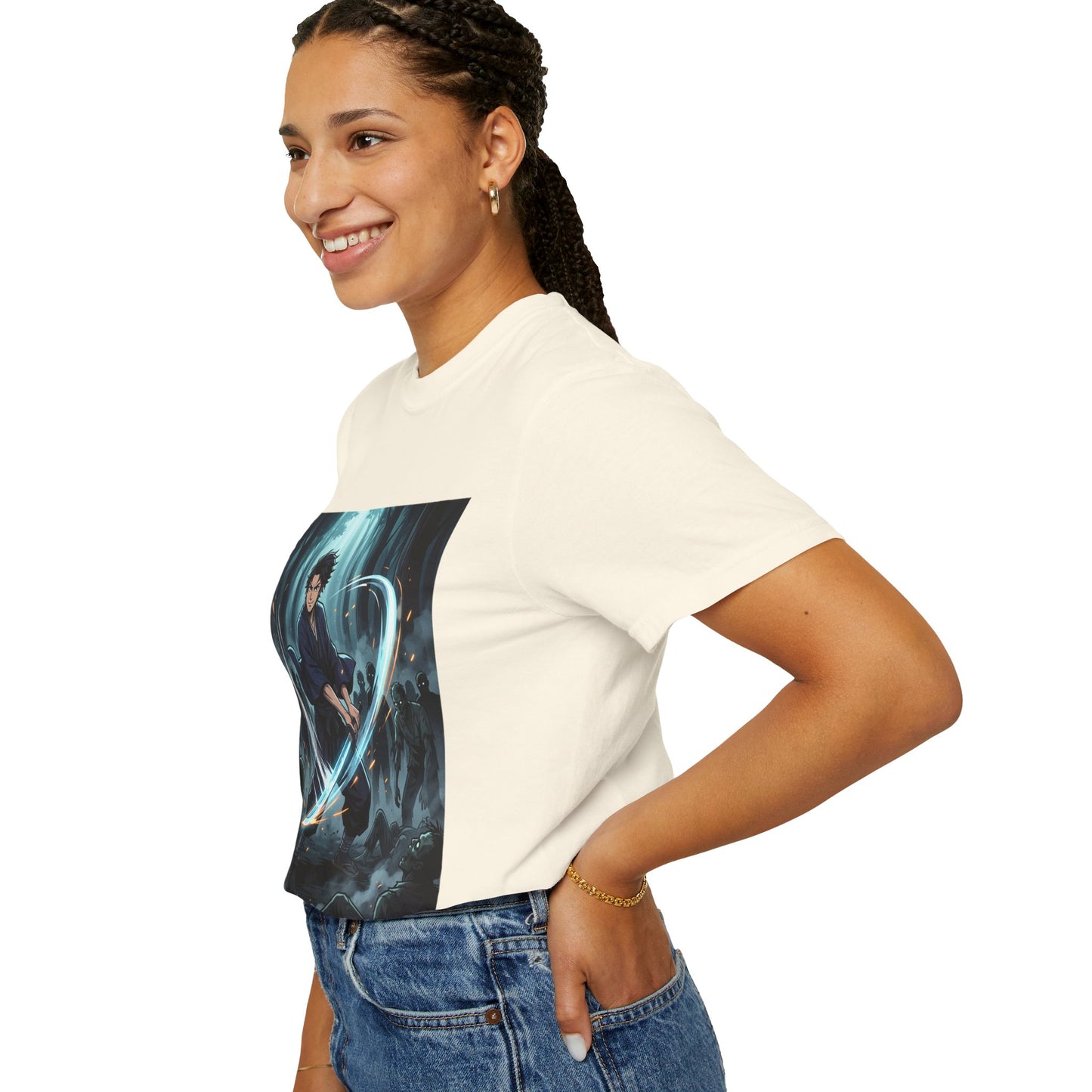 Mage Battlemage T‑Shirt — Fantasy Wizard Magic Sword Illustration Tee