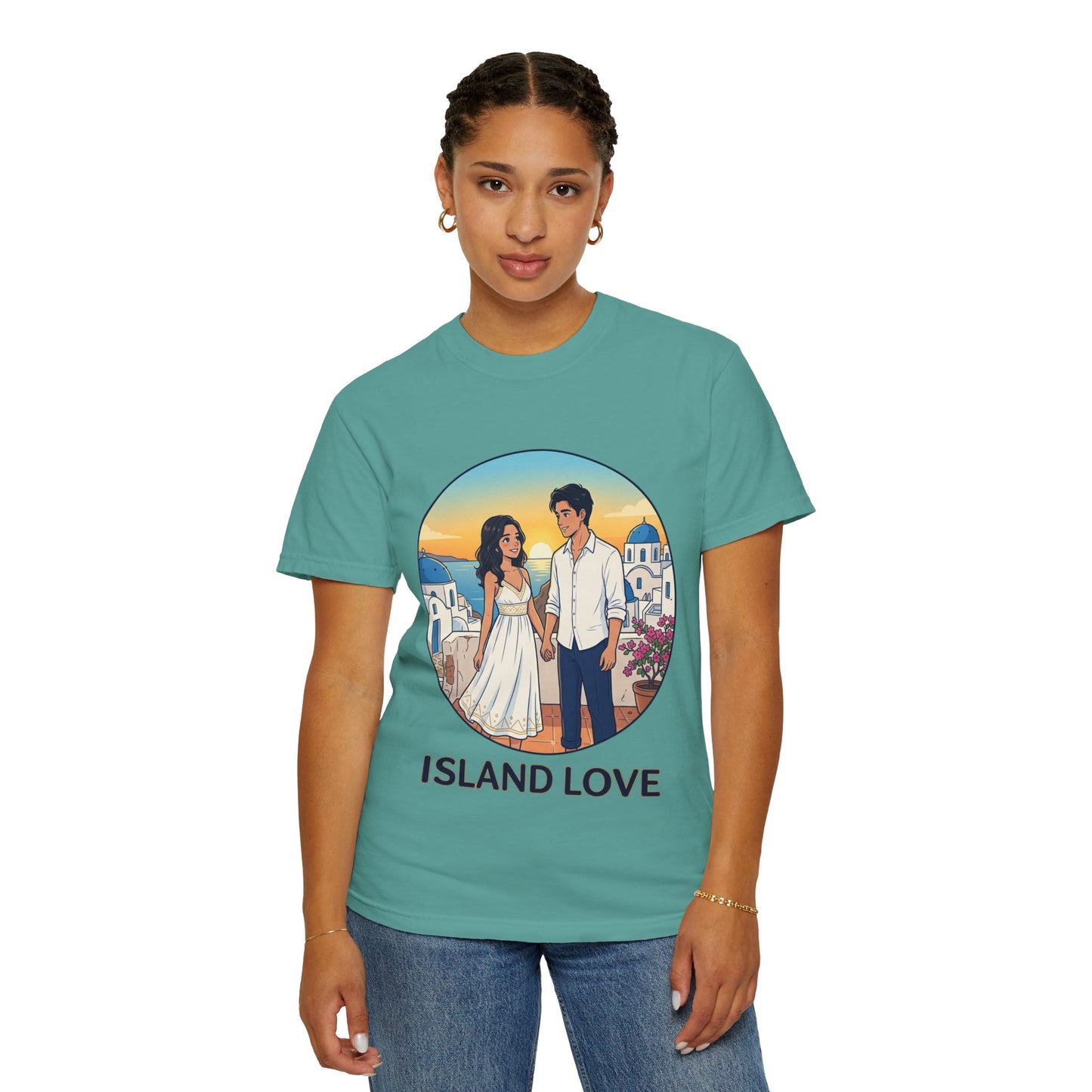 Island Love T-Shirt — Romantic Couples Vacation Tee