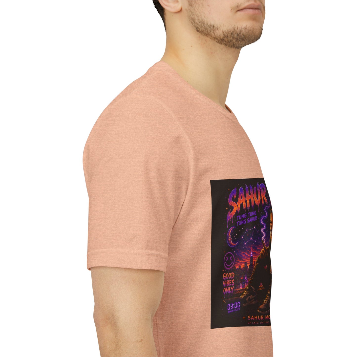Tung Tung Tung Sahur SOLO Night Smoke DOLO Tee — Urban Chill Cartoon Design