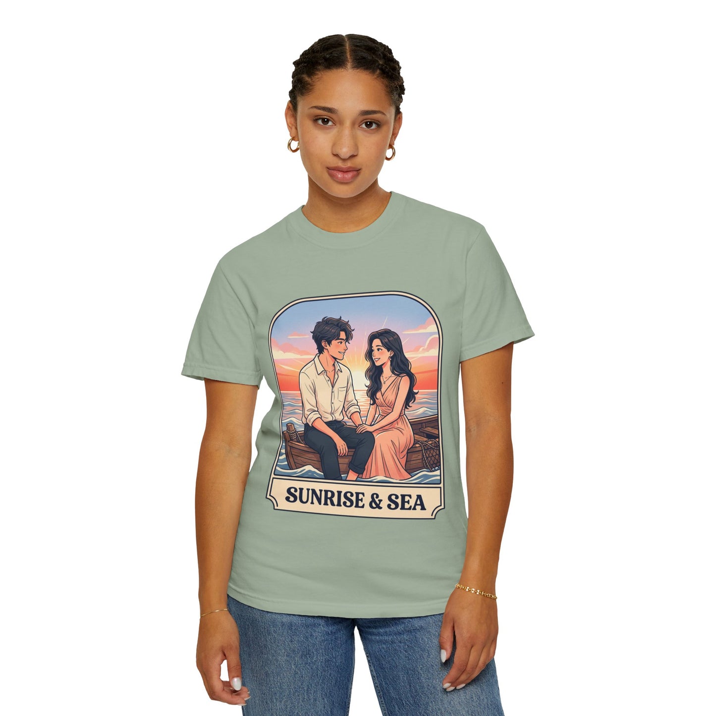 Sunrise & Sea Romantic Beach T-Shirt