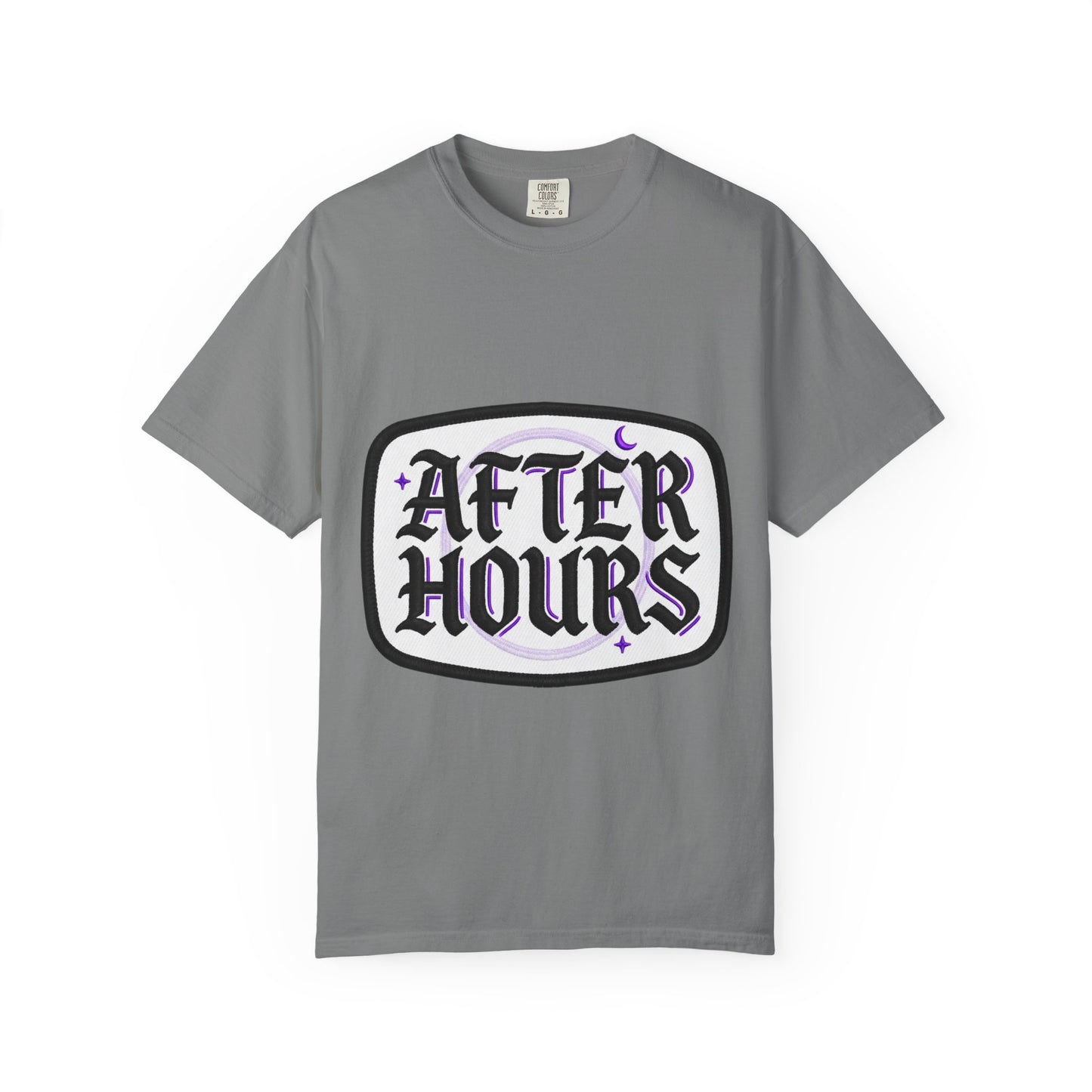 After Hours Graphic T-Shirt — Gothic Moon Lounge Tee