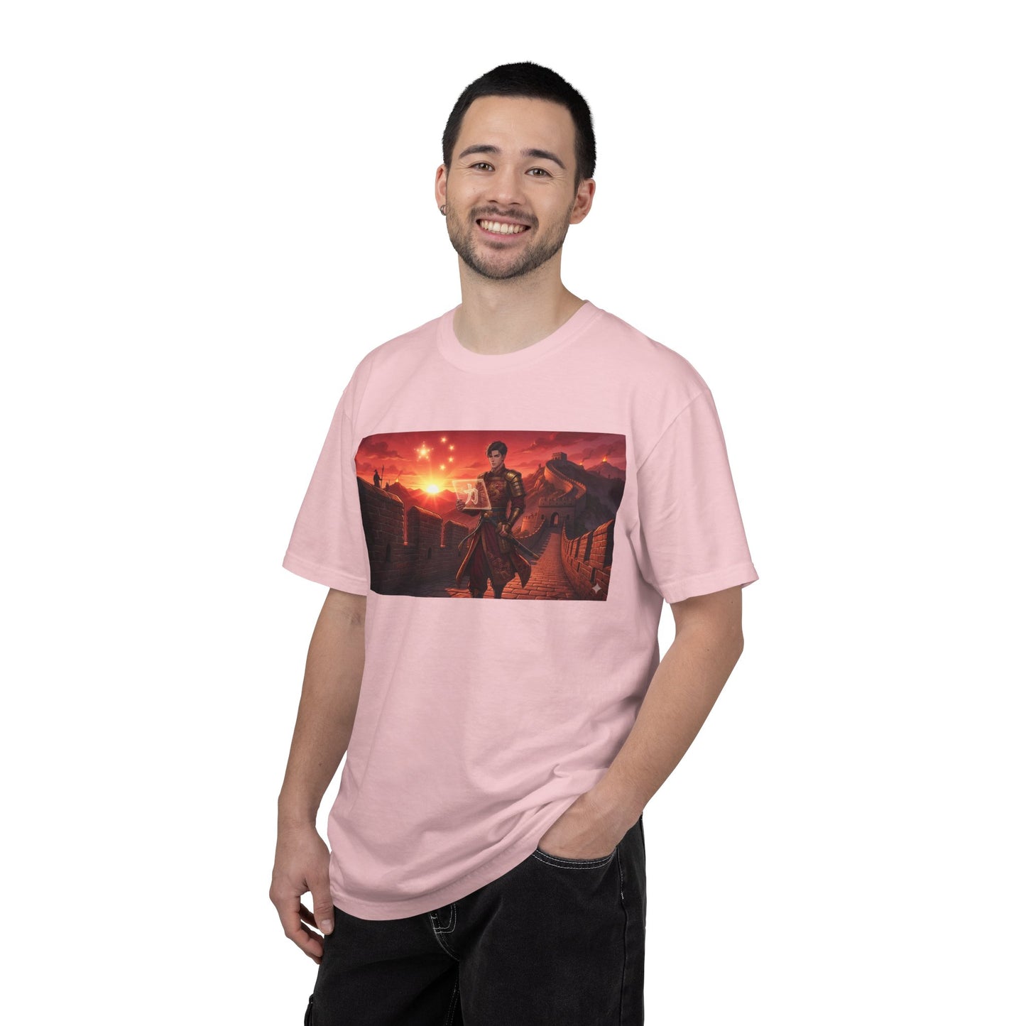 Scout Regiment Sunset T-Shirt — Anime Military Wall Scene
