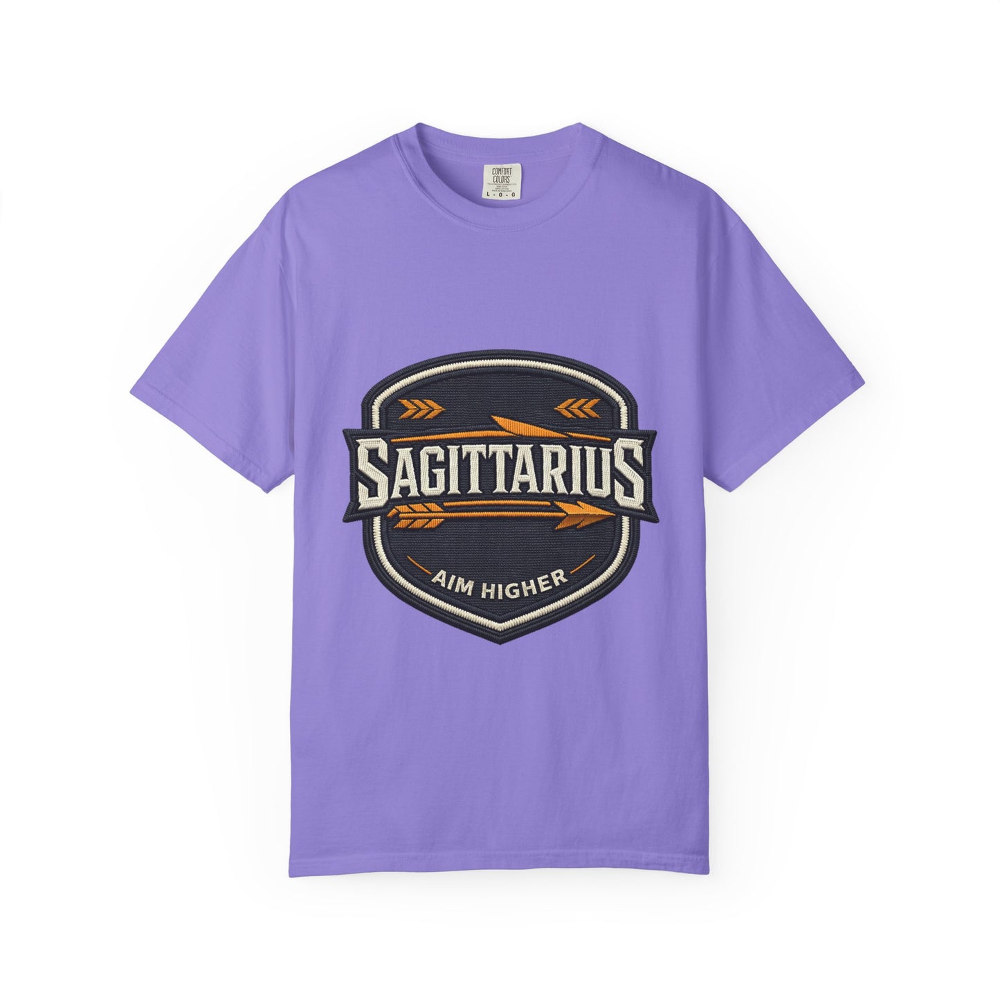 Sagittarius 'Aim Higher' T‑Shirt — Zodiac Archer Graphic Tee