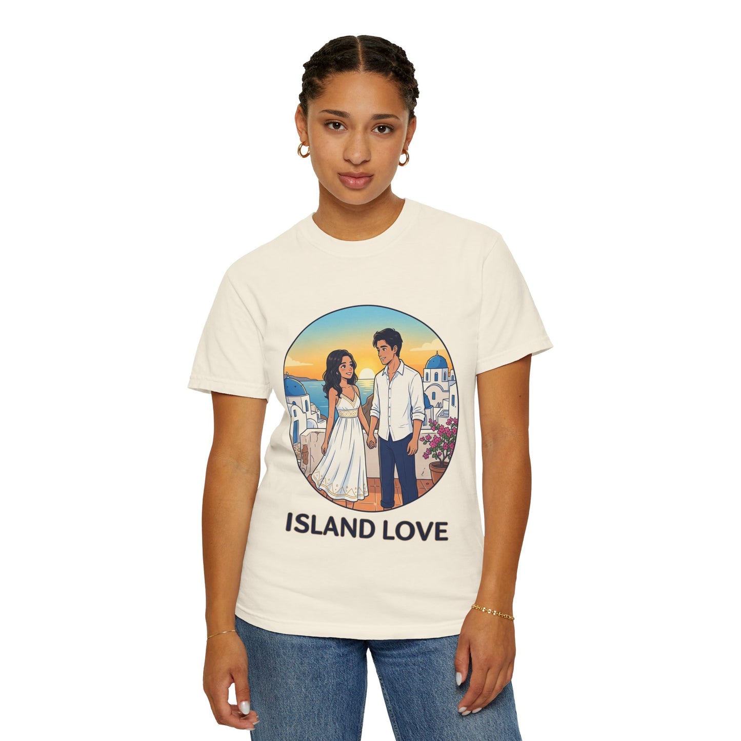 Island Love T-Shirt — Romantic Couples Vacation Tee