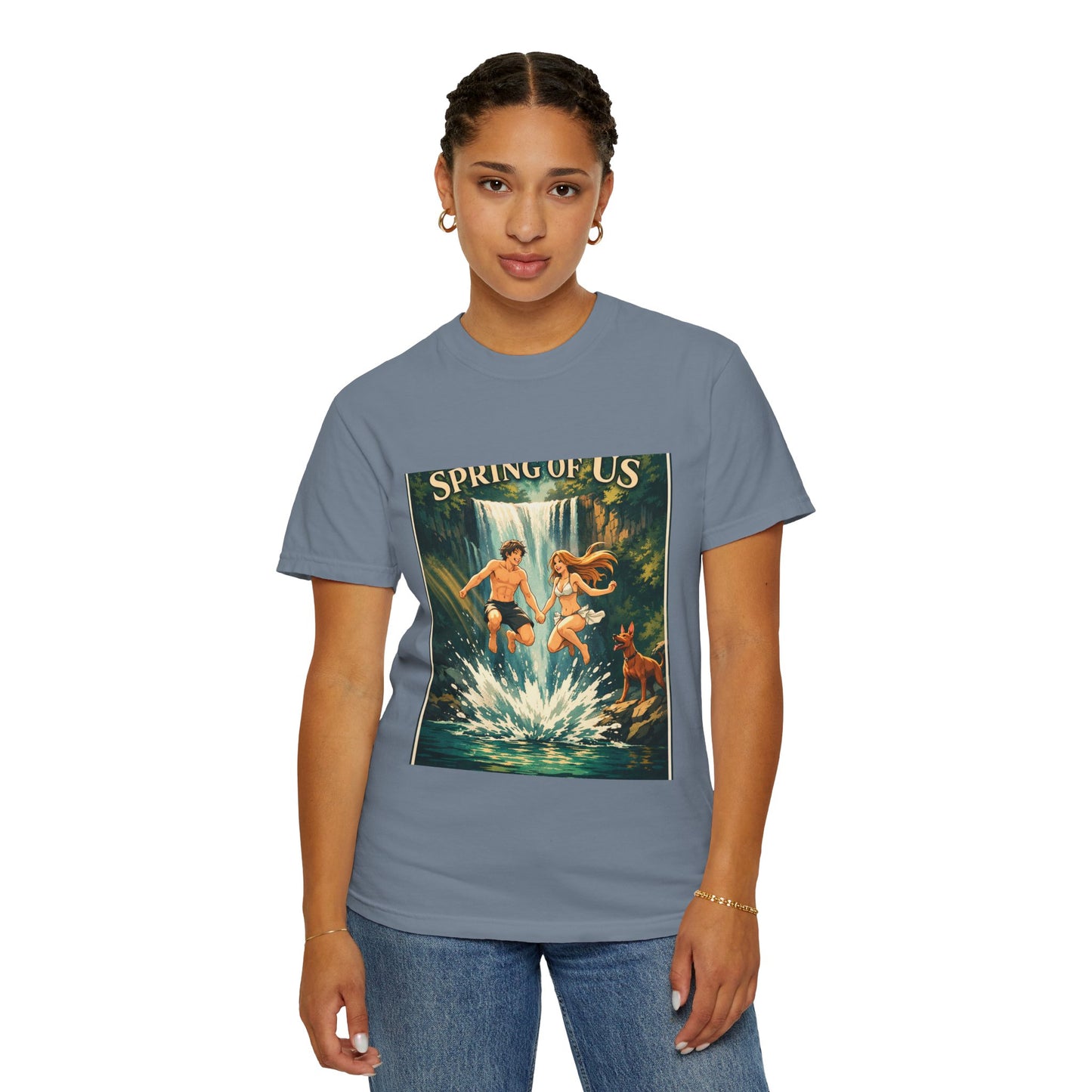 Vintage 'Spring of Us' Waterfall Graphic T-Shirt