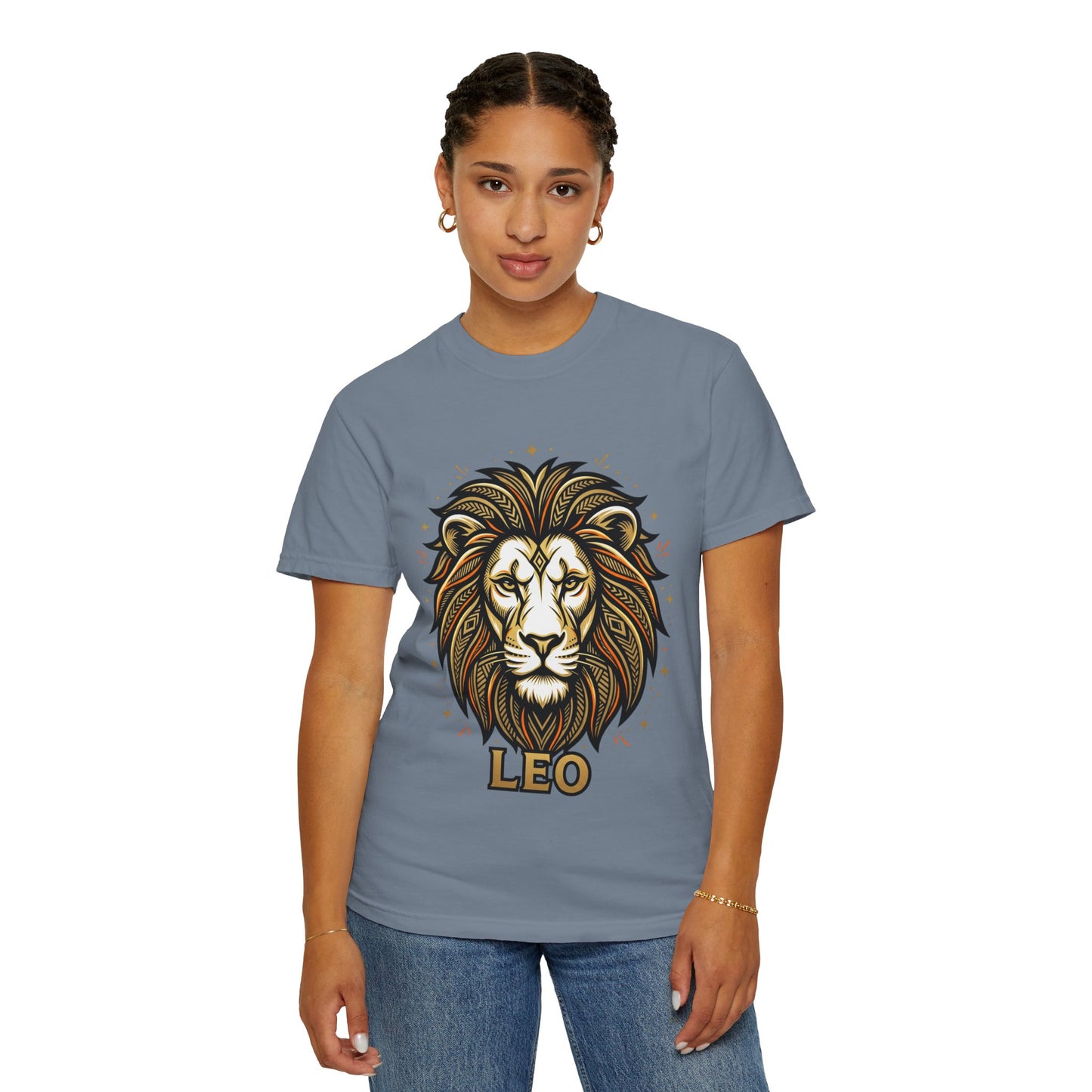 Leo Zodiac Lion T-Shirt — Bold Astrology Graphic Tee