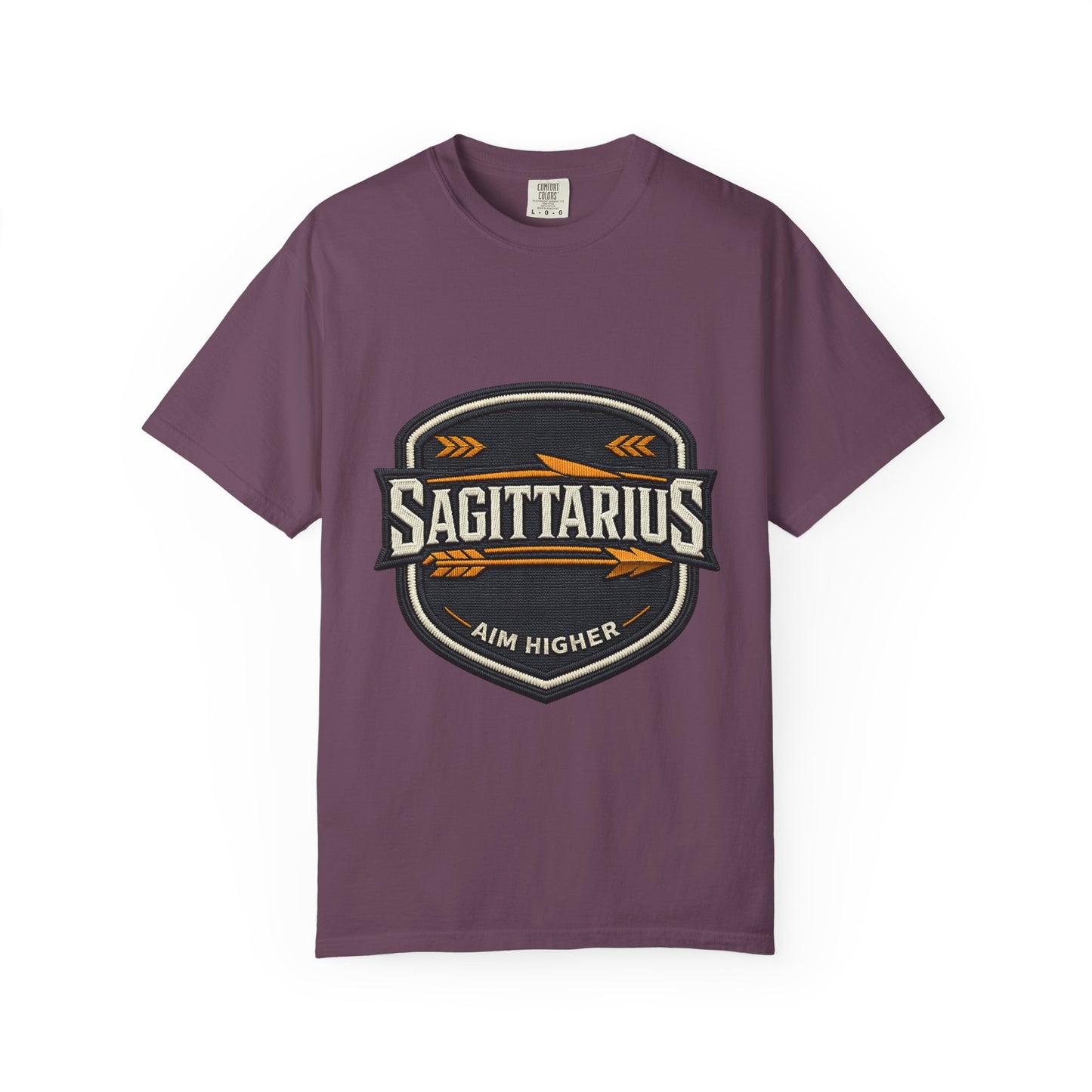 Sagittarius 'Aim Higher' T‑Shirt — Zodiac Archer Graphic Tee