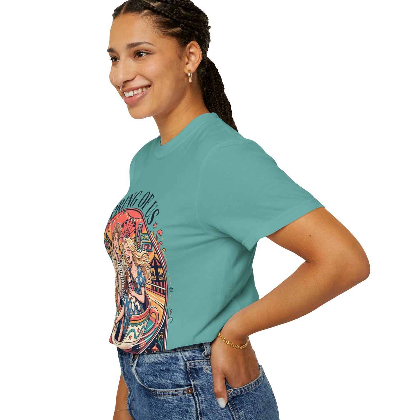 Spring of Us T-Shirt — Retro Carnival Couple Tee (Spring Festival Concert)