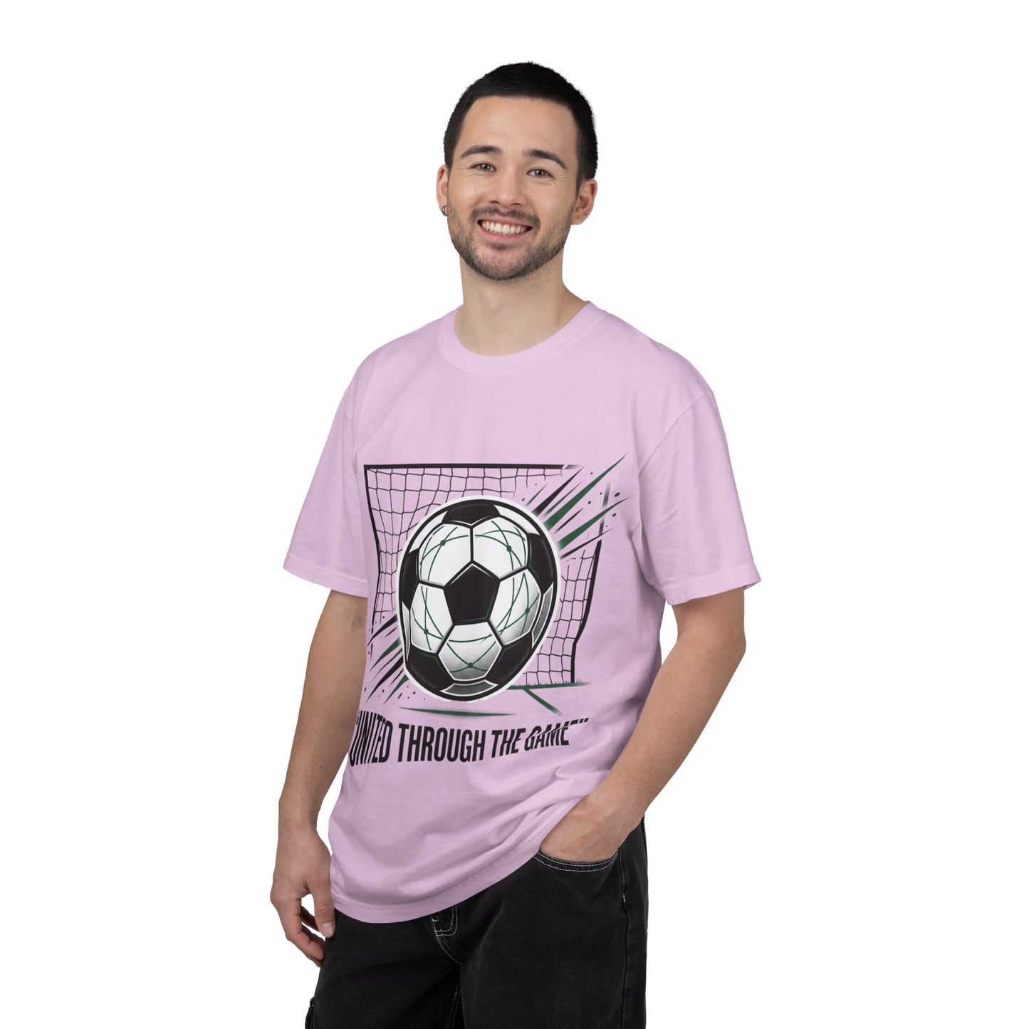 Soccer Graphic T-Shirt — "United Through The Game"