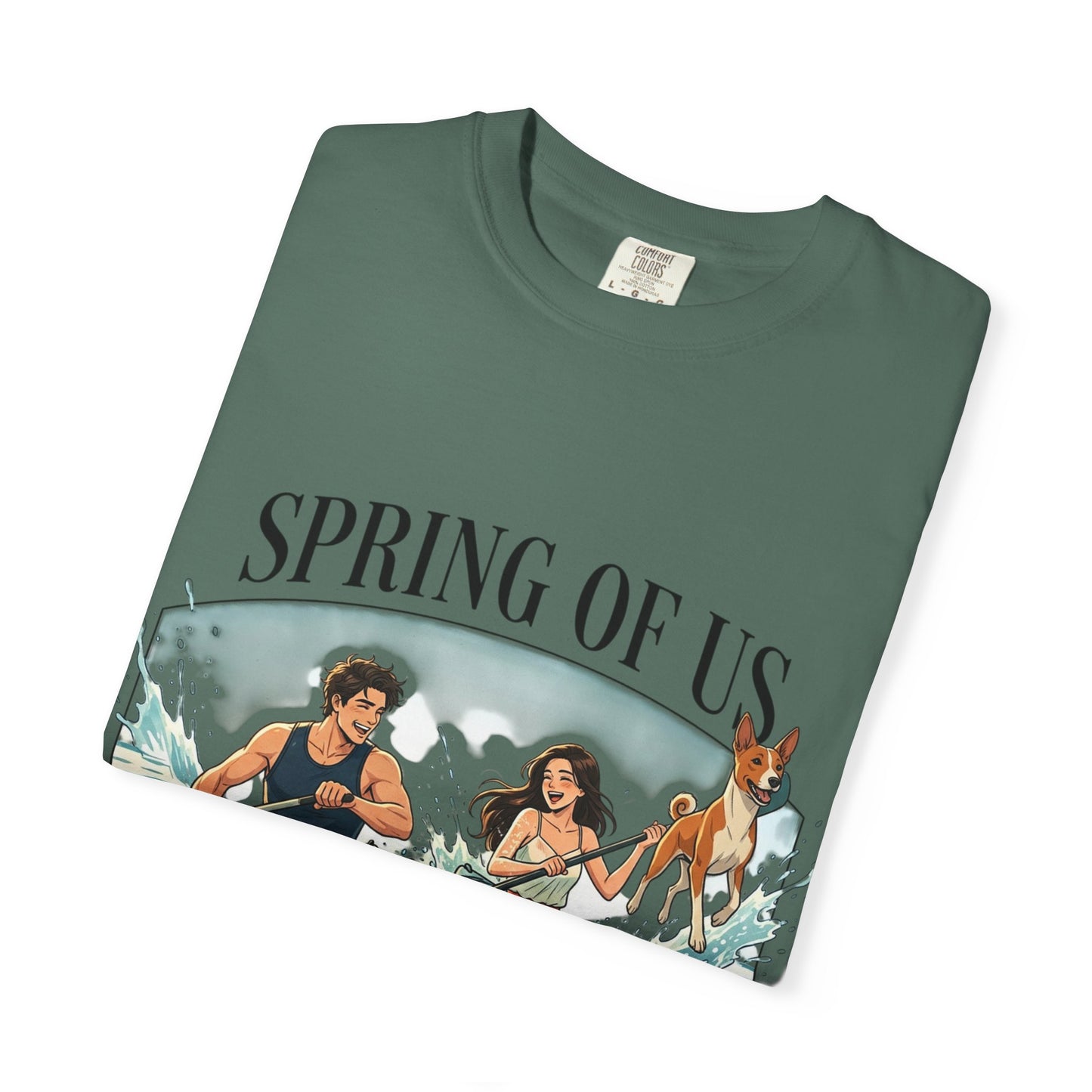 Spring of Us Kayaking T-Shirt — Retro Outdoor Adventure Tee
