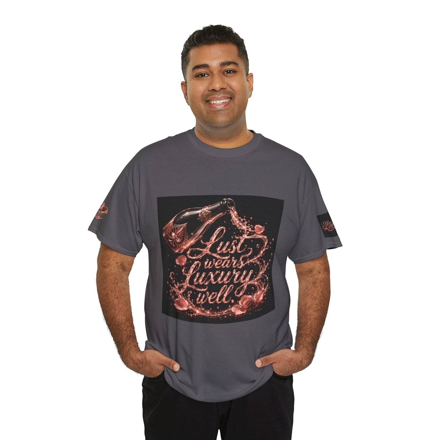 Lust Treats Luxury Well T-Shirt – Vintage Script Graphic Tee