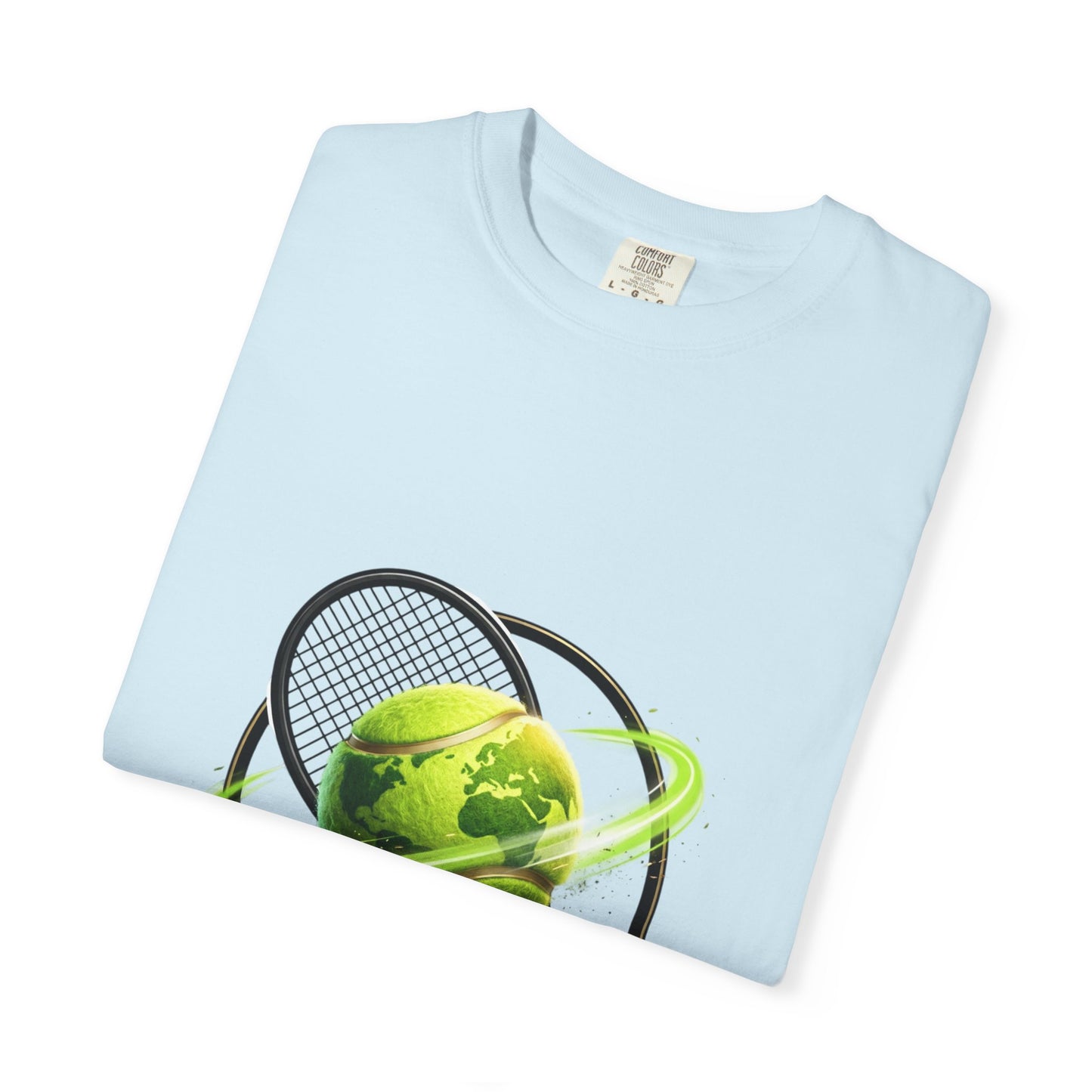 Tennis Globe T‑Shirt — "United Through the Game" Sports Tee